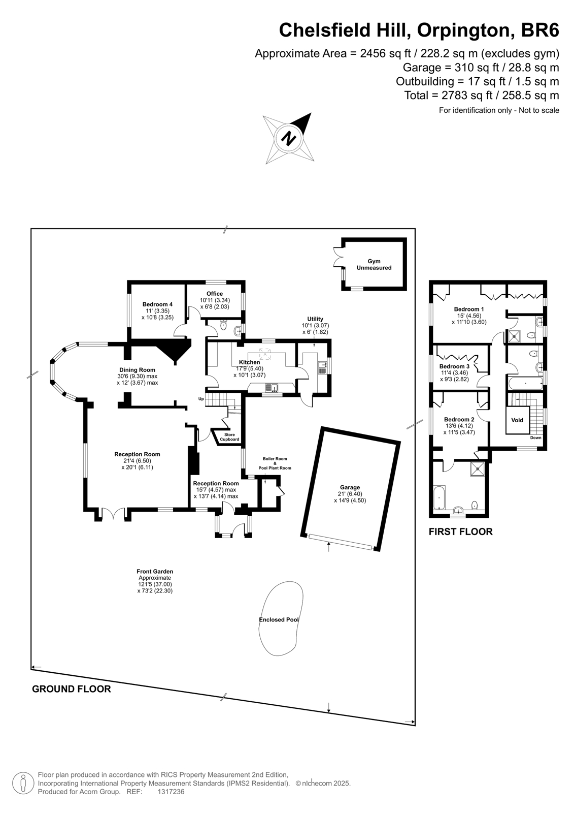 Coromandel,, Chelsfield Hill, Orpington floorplan