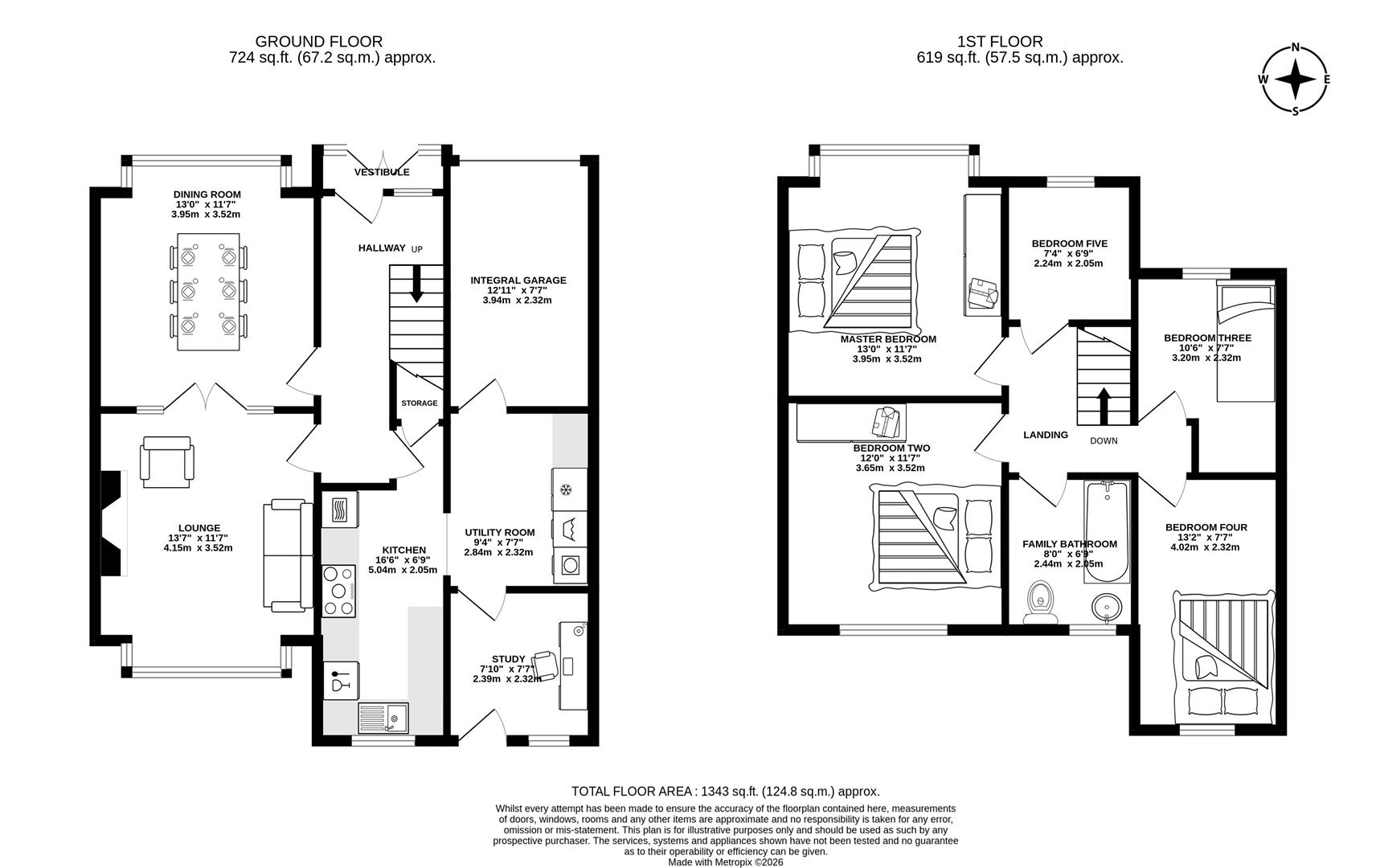 503, Plodder Lane, Bolton floorplan