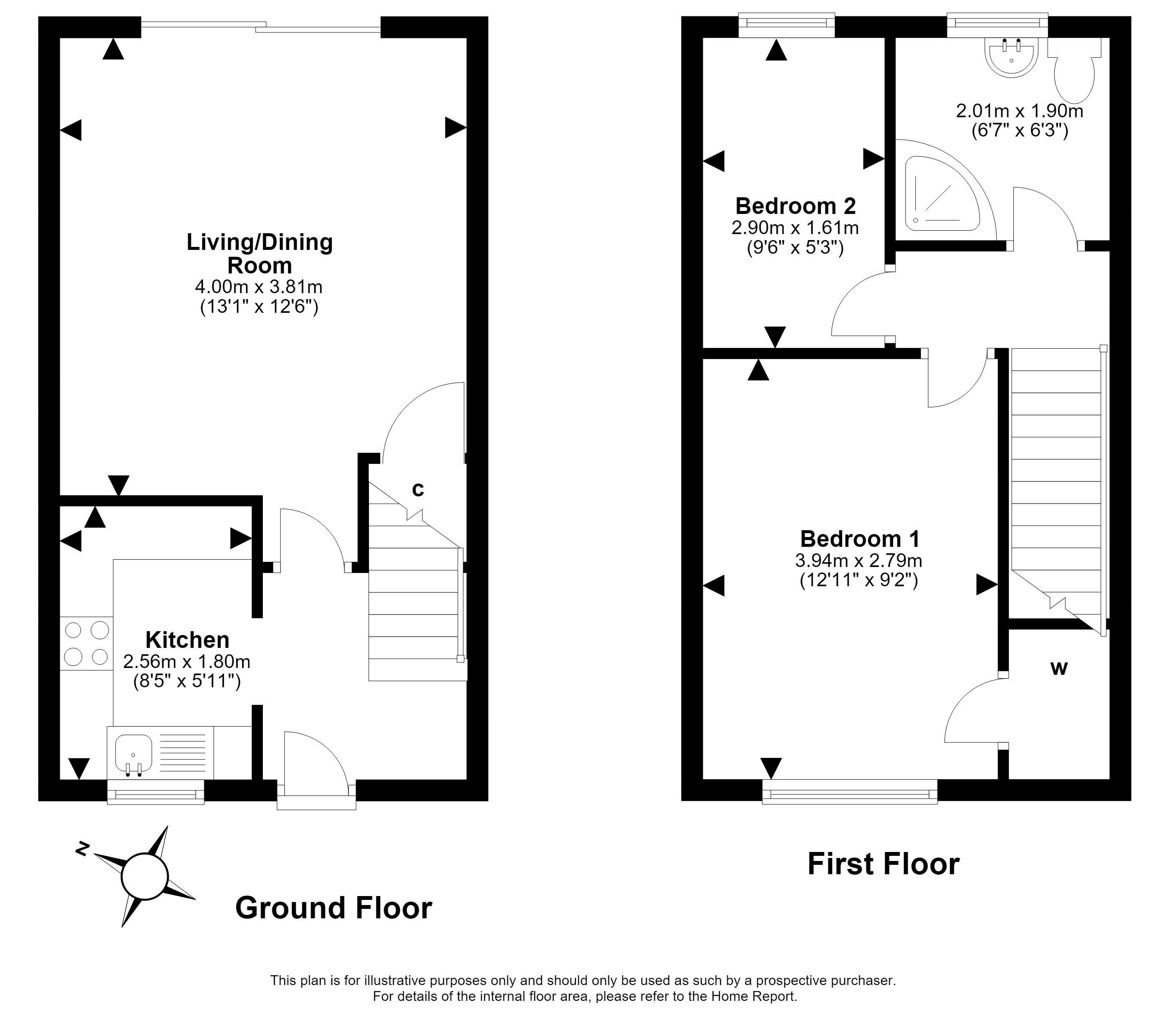 74, Howden Hall Drive, Liberton, Edinburgh floorplan