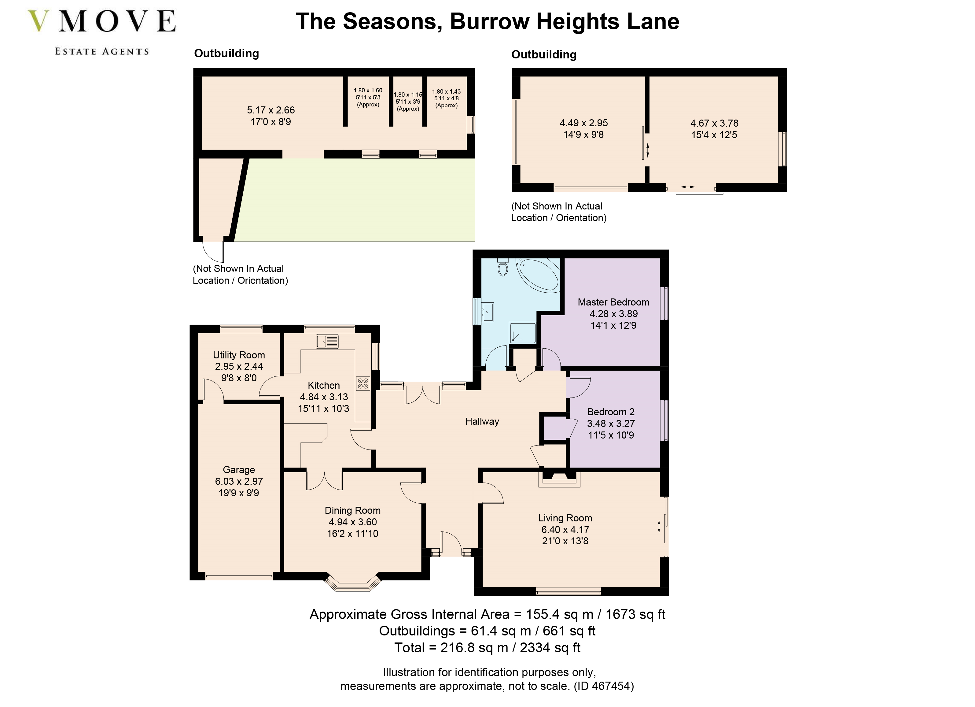 2 Bedrooms Detached bungalow for sale in Burrow Heights Lane, Lancaster LA2