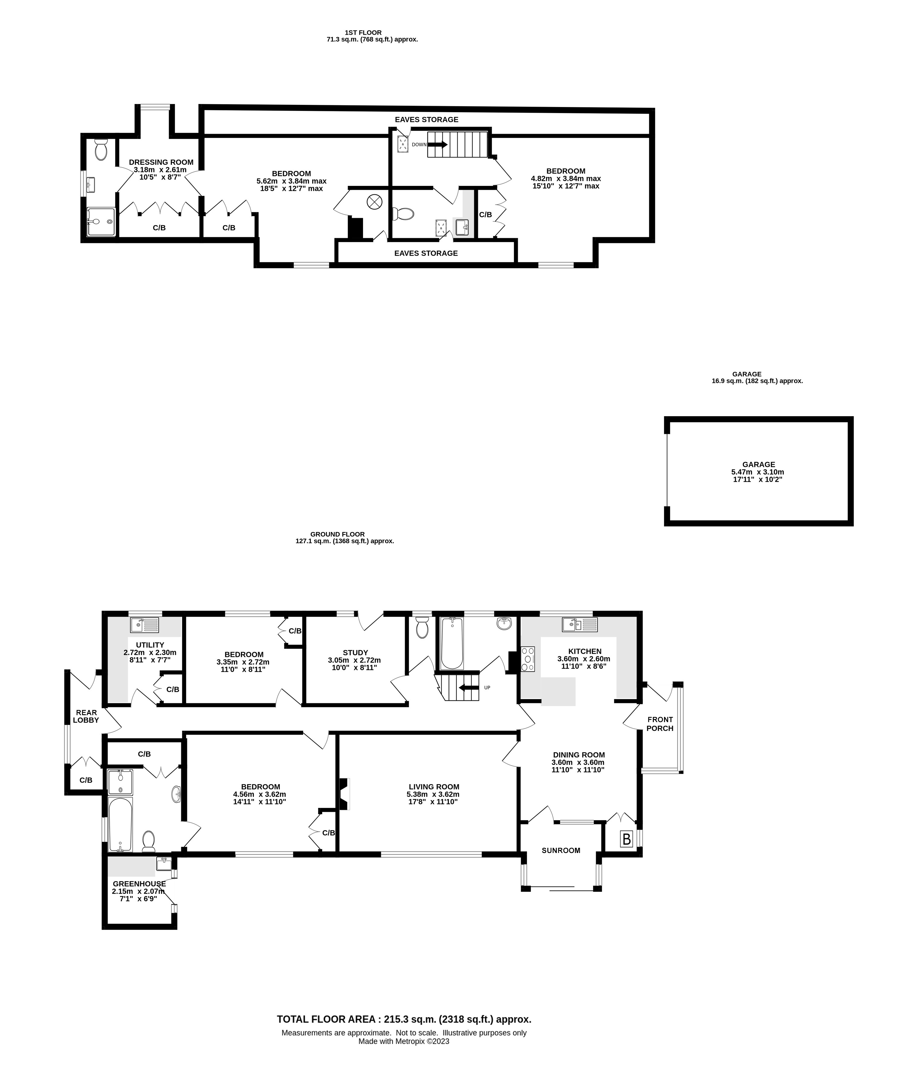 St Cuby, Trebetherick, Daymer Bay floorplan
