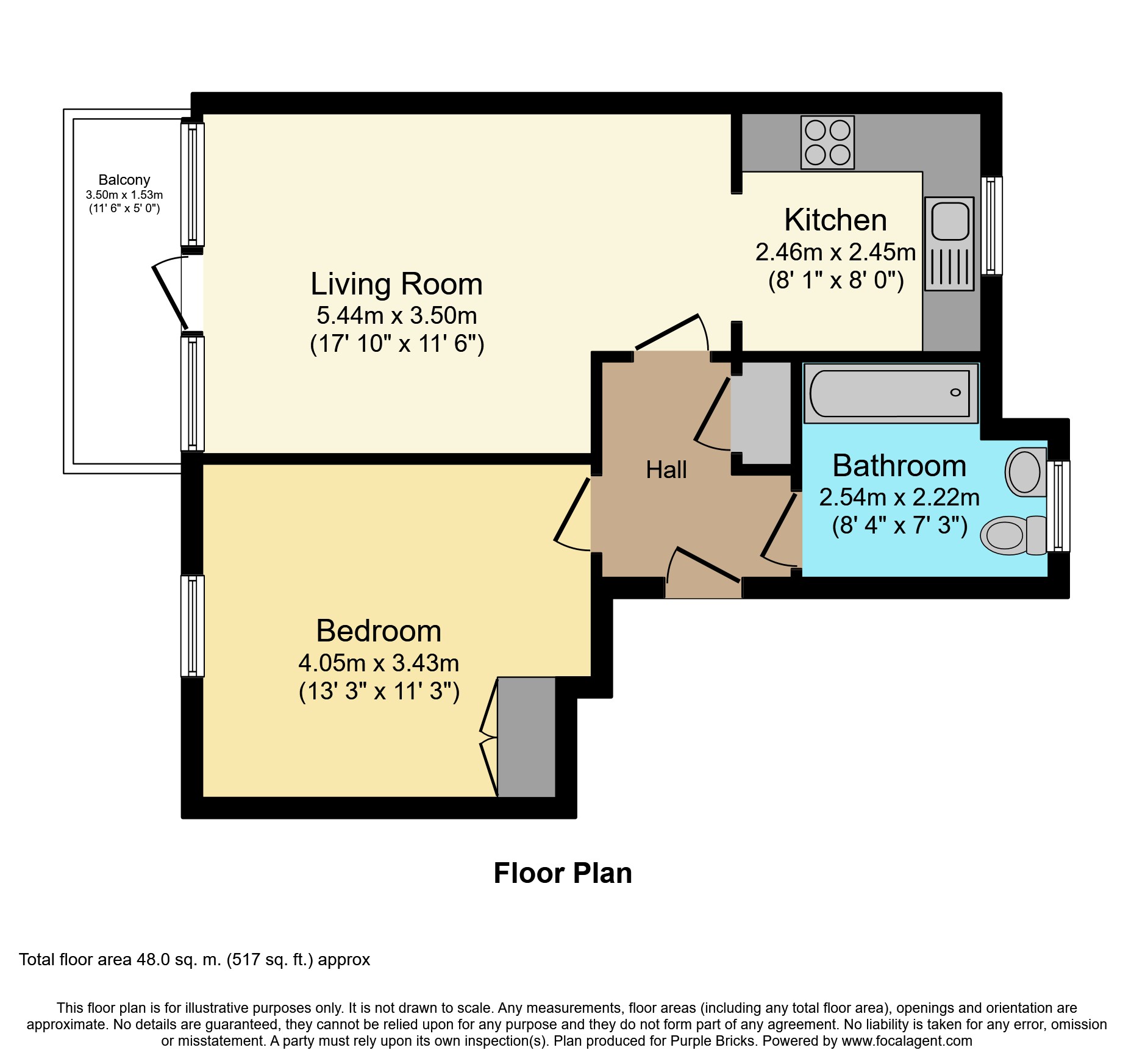 1 Bedrooms Flat for sale in 1 Wharncliffe Mews, Clapham SW4