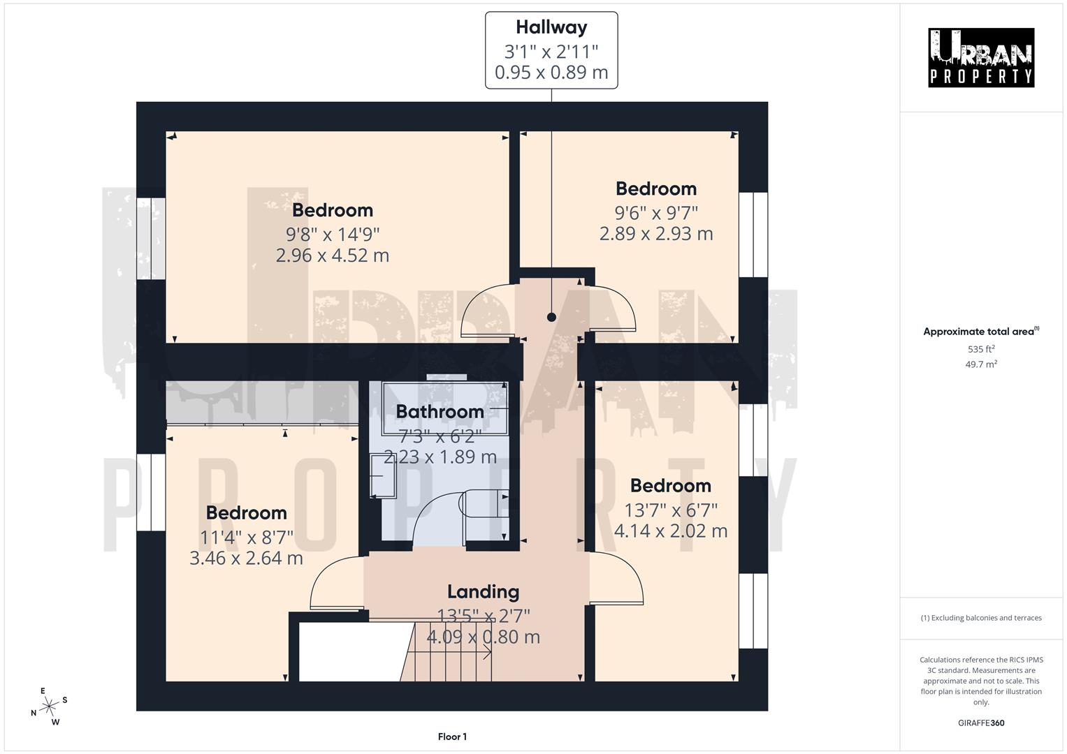 1, Whitstable Close, Hull floorplan