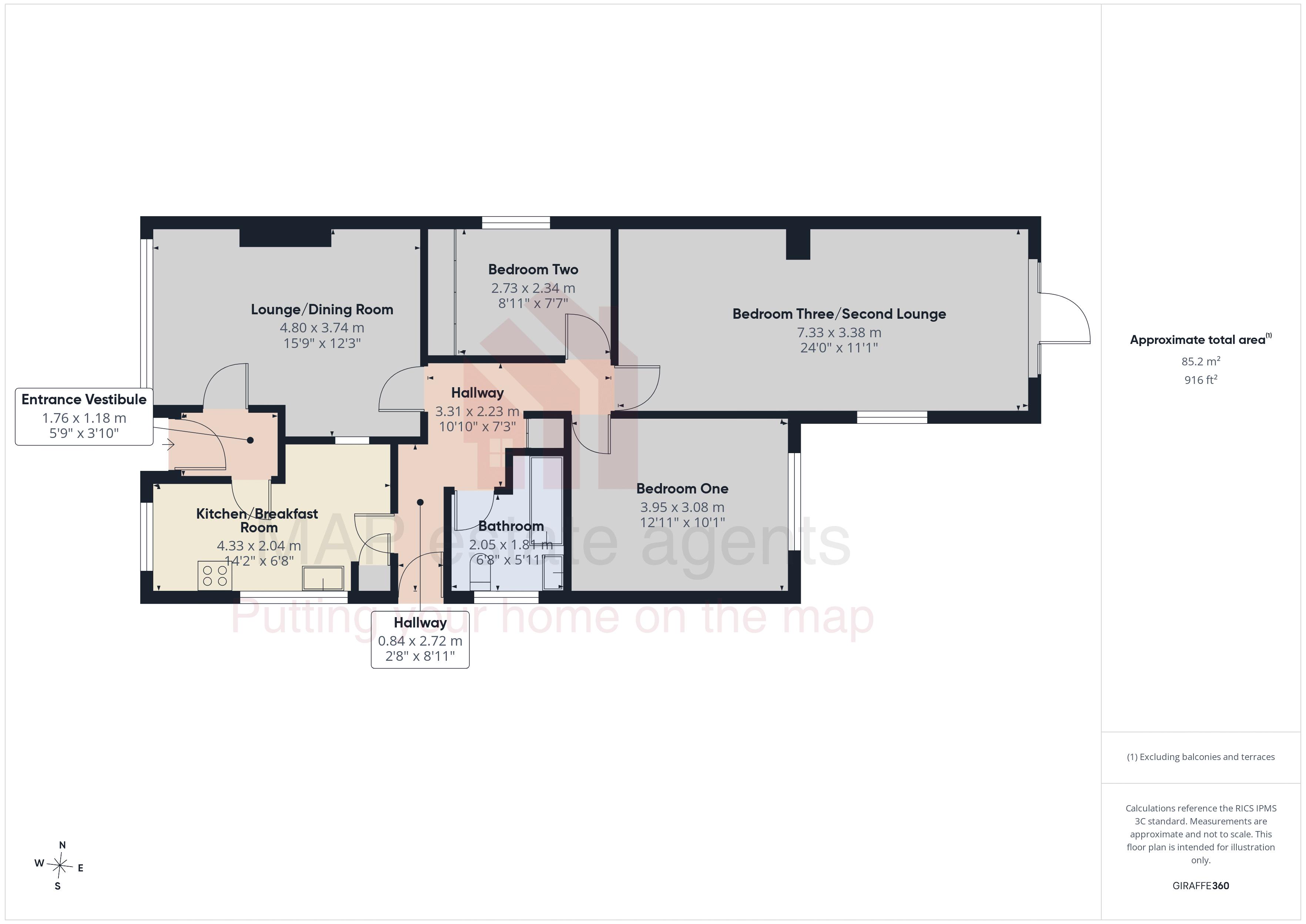 Shorelands, Lower Broad Lane, Redruth floorplan
