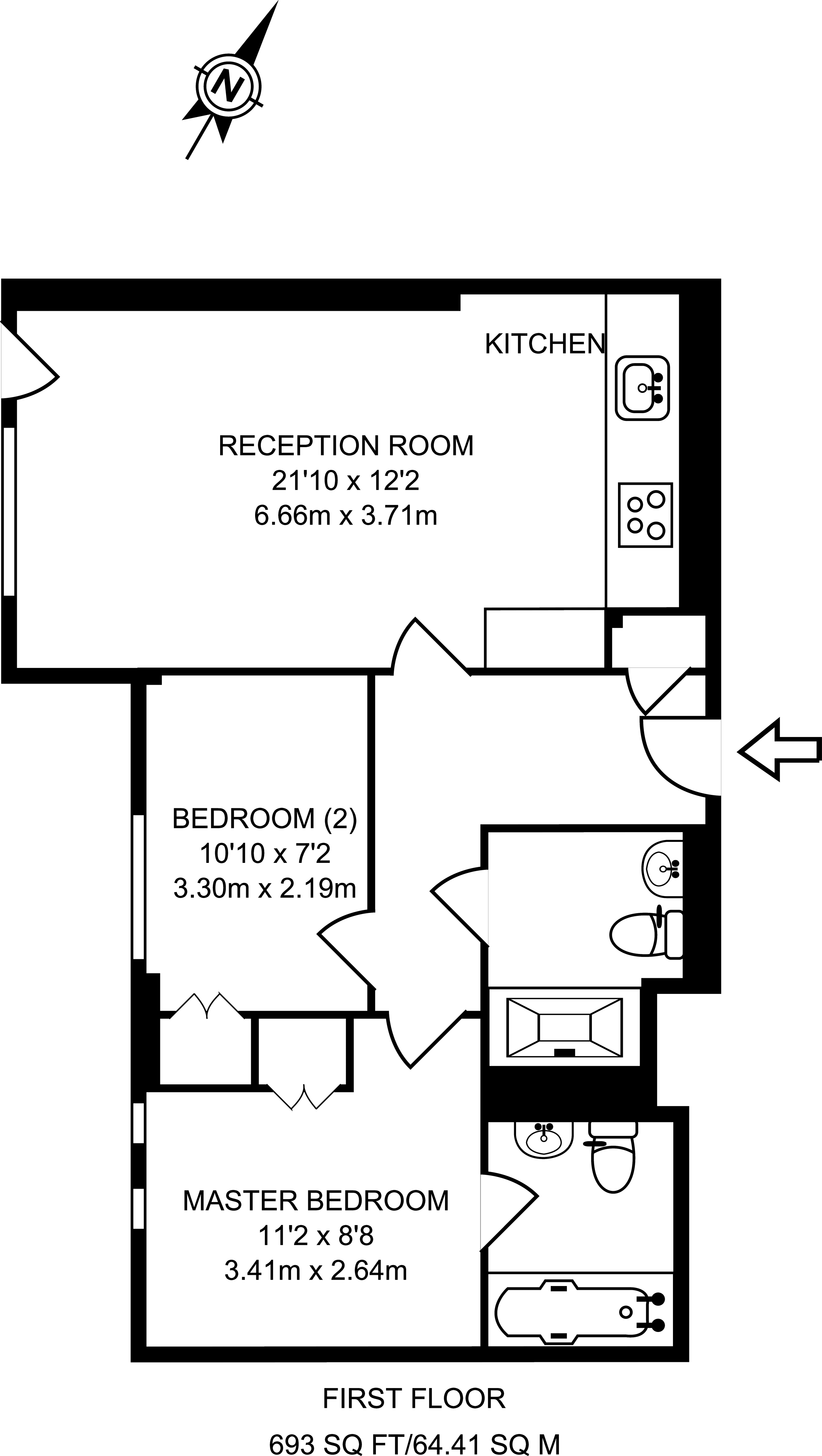 2 Bedrooms Flat to rent in Weymouth Street, Marylebone W1W