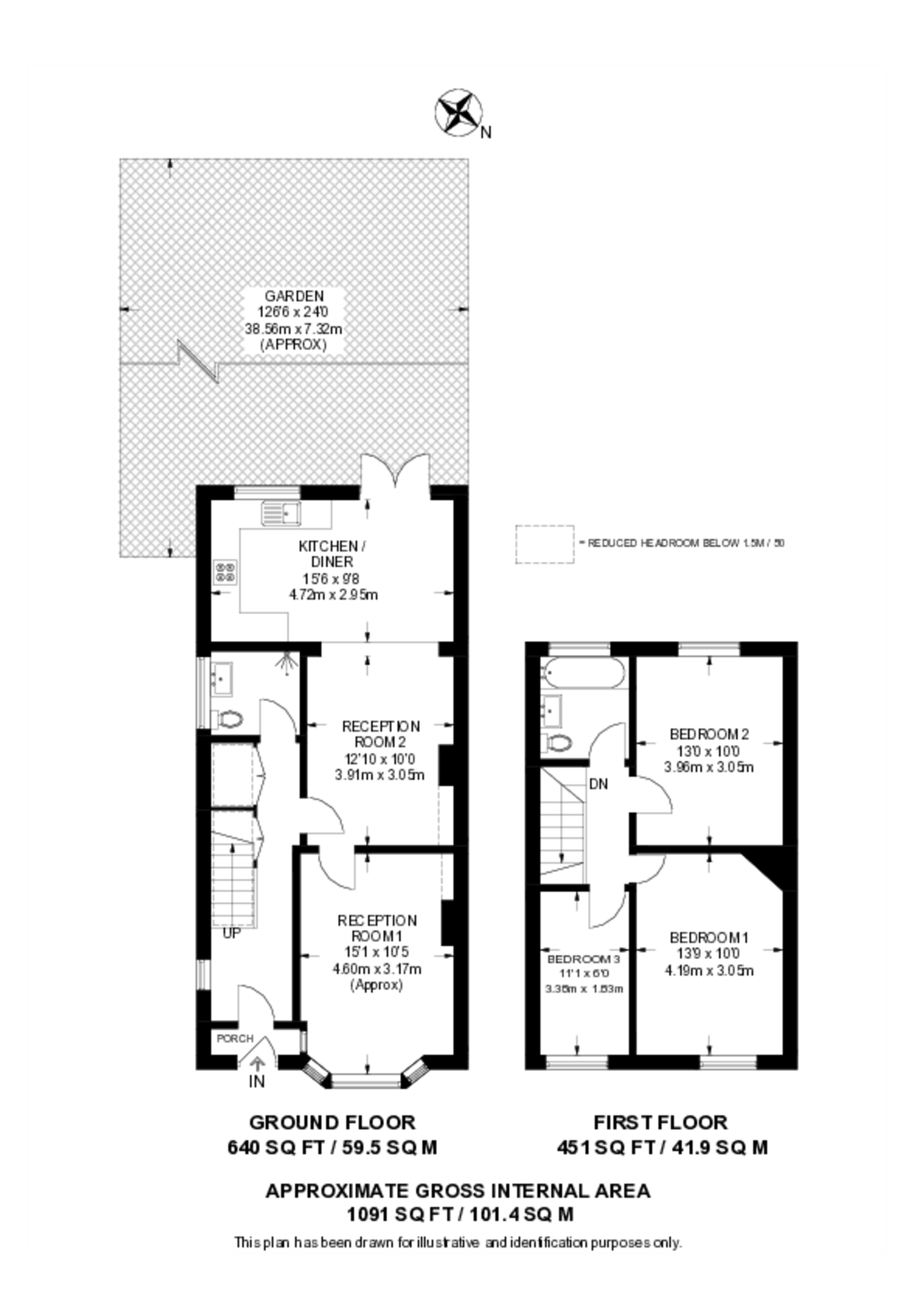Longhill Road, Catford floorplan