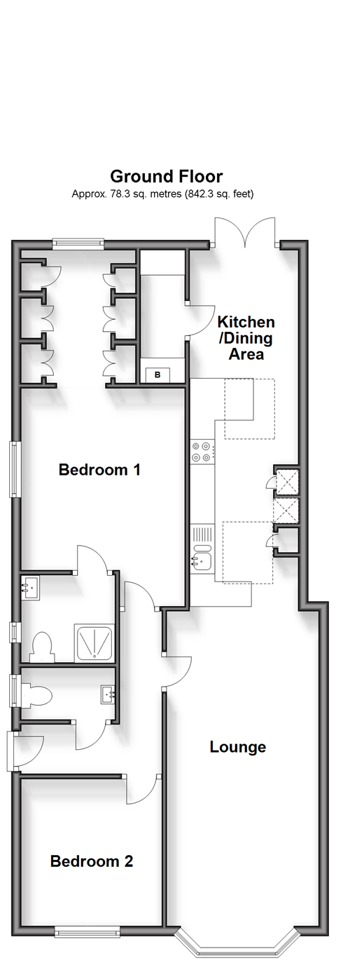 Bybrook Road, Kennington, Ashford, Kent TN24, 2 bedroom semidetached