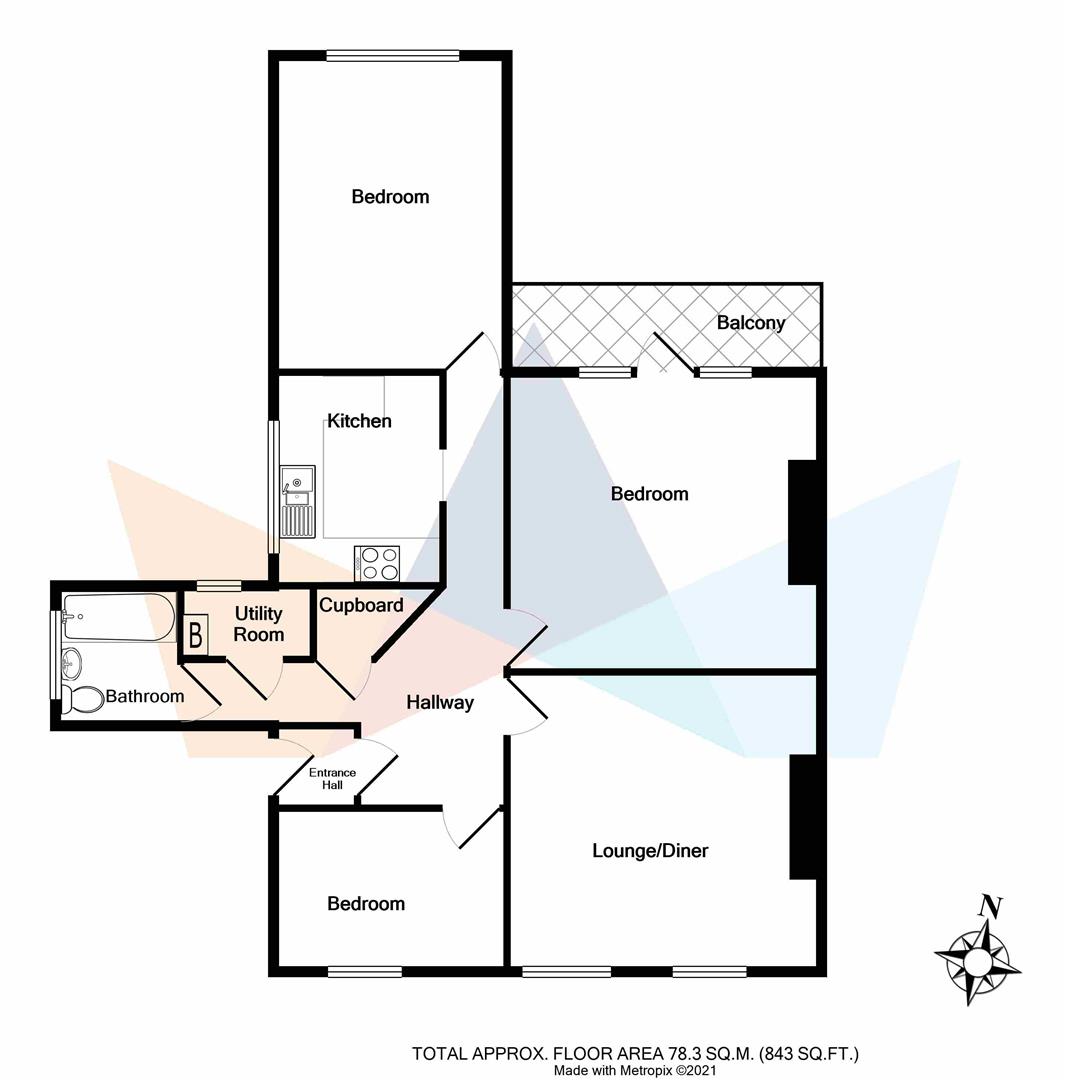 Epple Bay Road, Birchington CT7, 3 bedroom flat for sale 58556939
