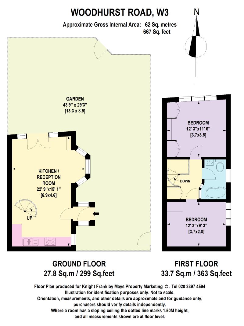 Woodhurst Road, London floorplan