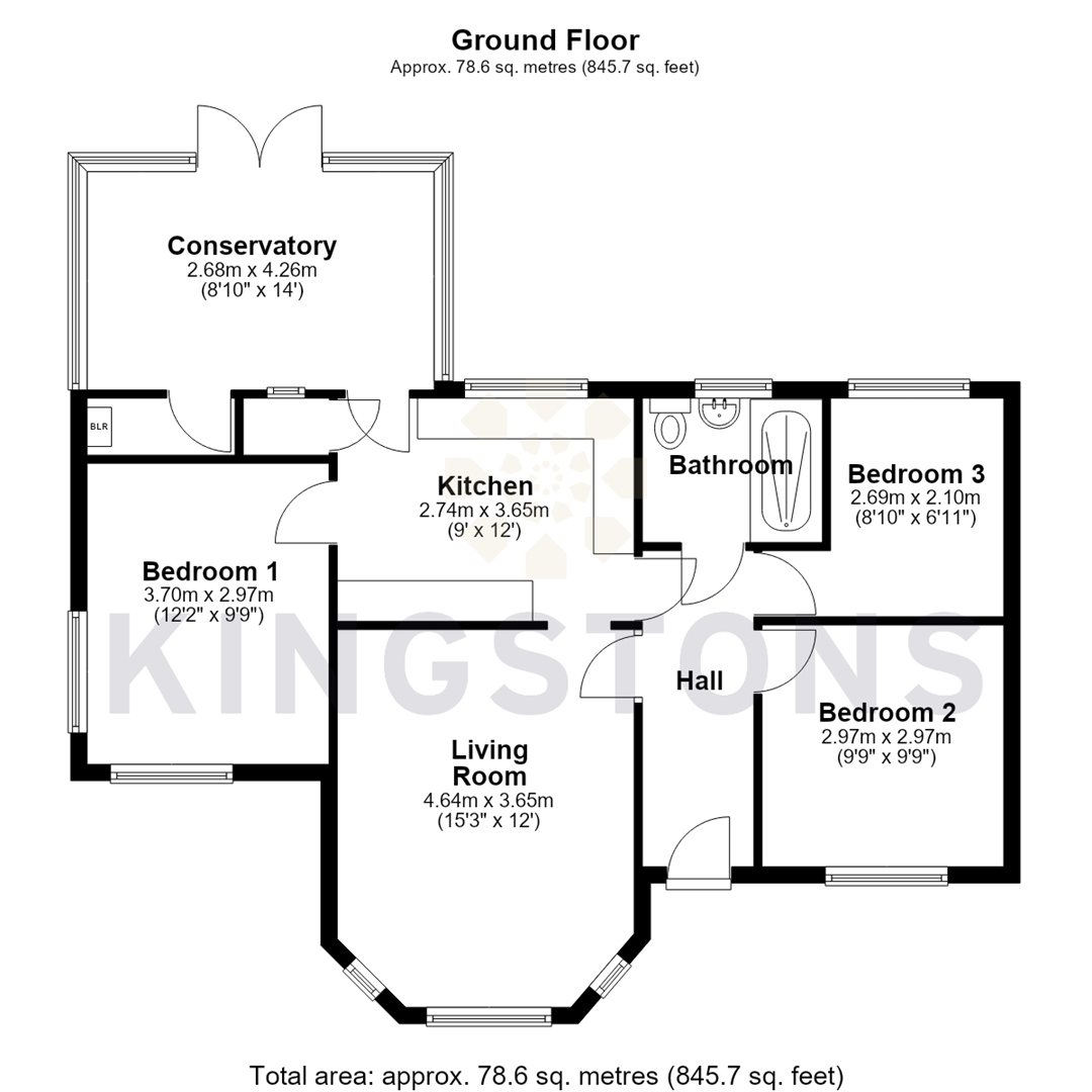 43, Woodrow Road, Wiltshire floorplan