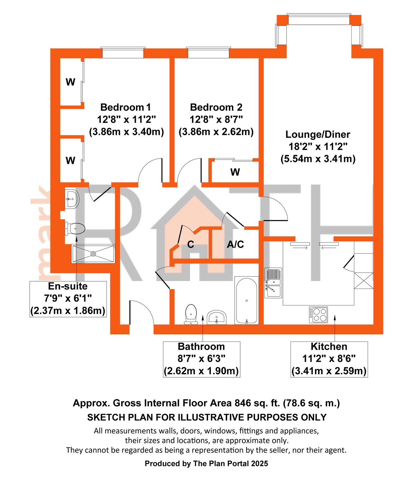 Rectory Road, Wokingham, RG40 floorplan
