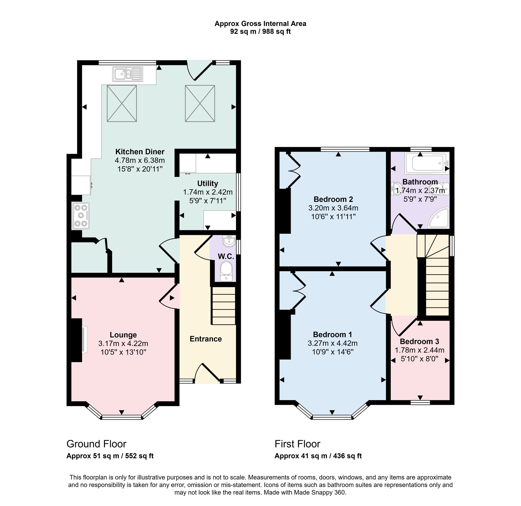 18 Drake Road, Eastleigh floorplan