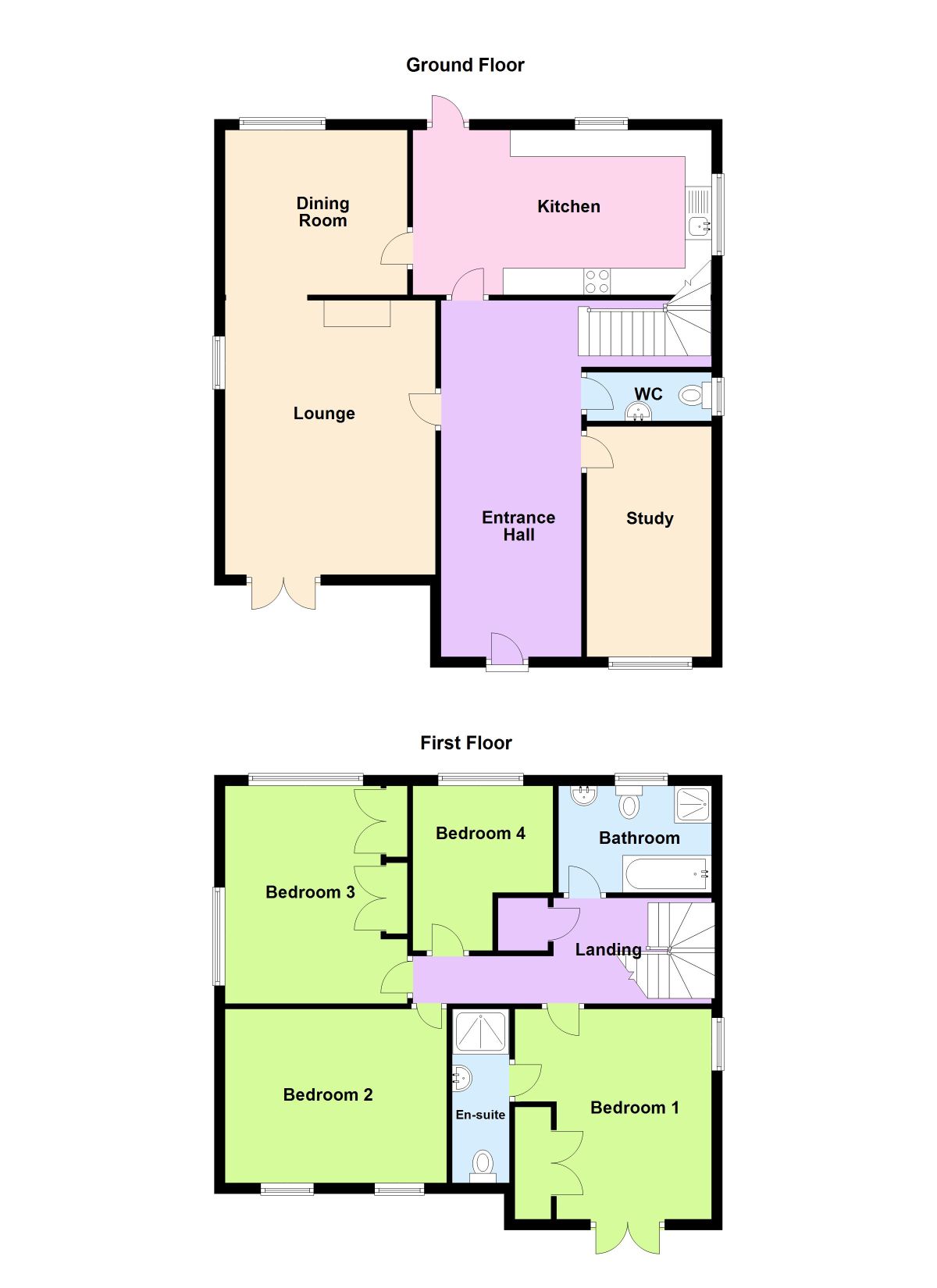 4 Bedrooms Detached house for sale in Norris Close, Bishop's Stortford CM23
