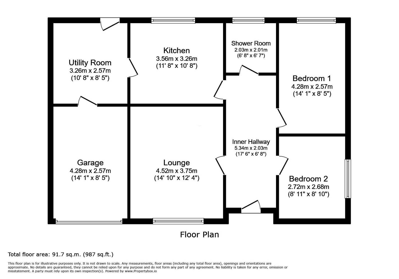 33, Blackburn Drive, Carlisle floorplan