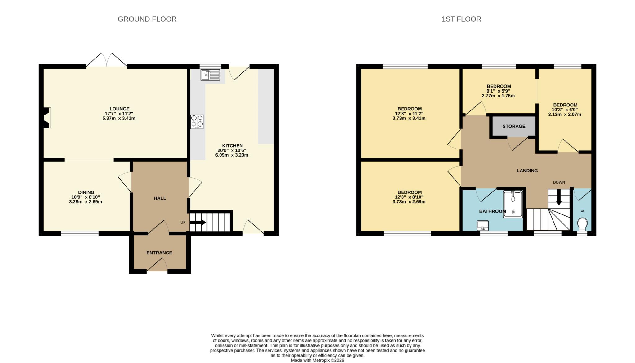 8, Fairthorn Walk, Liverpool floorplan