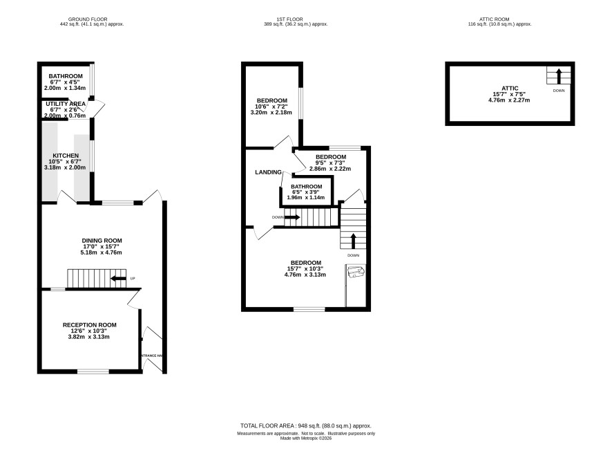 5 Station Lane, Harwich floorplan