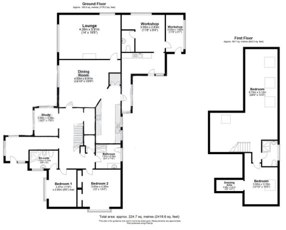 16 Uplowman Road, Tiverton, Devon floorplan