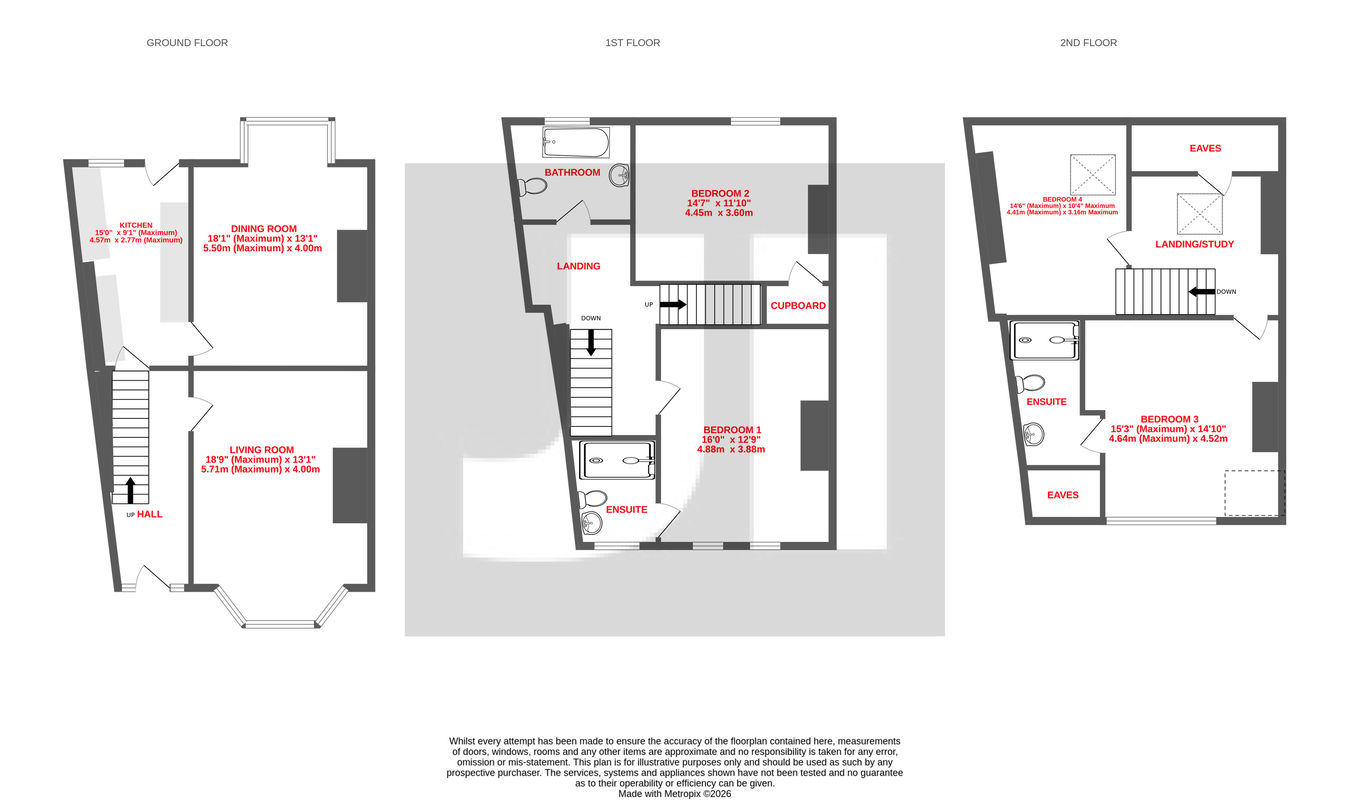 19, Park Grove, Shipley floorplan