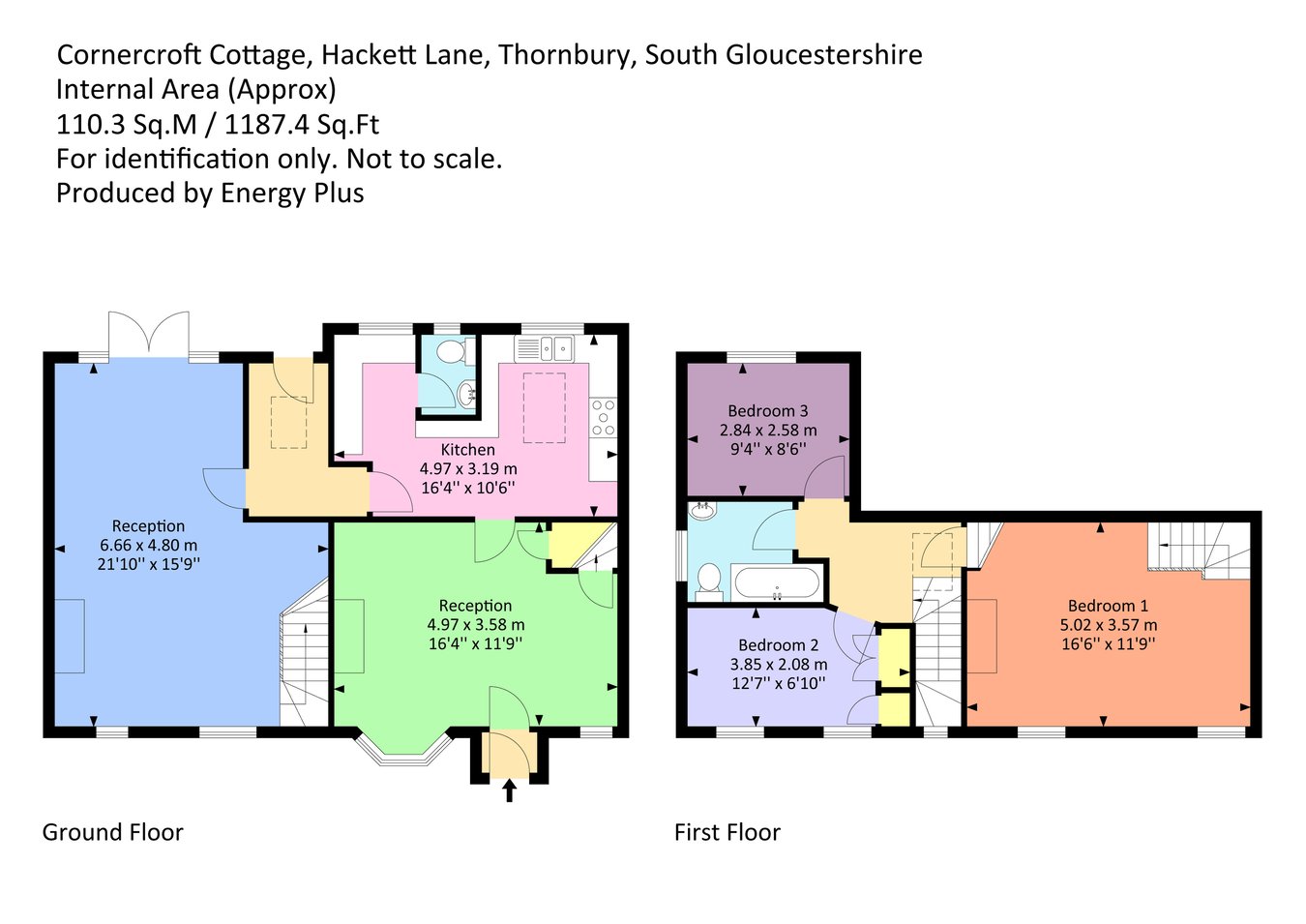 Cornercroft Cottage, Hacket Lane, Thornbury floorplan