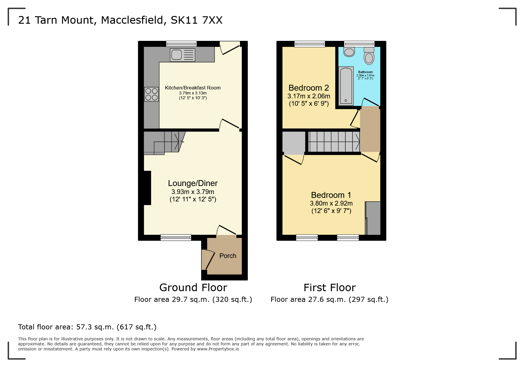 21, Tarn Mount, Cheshire floorplan