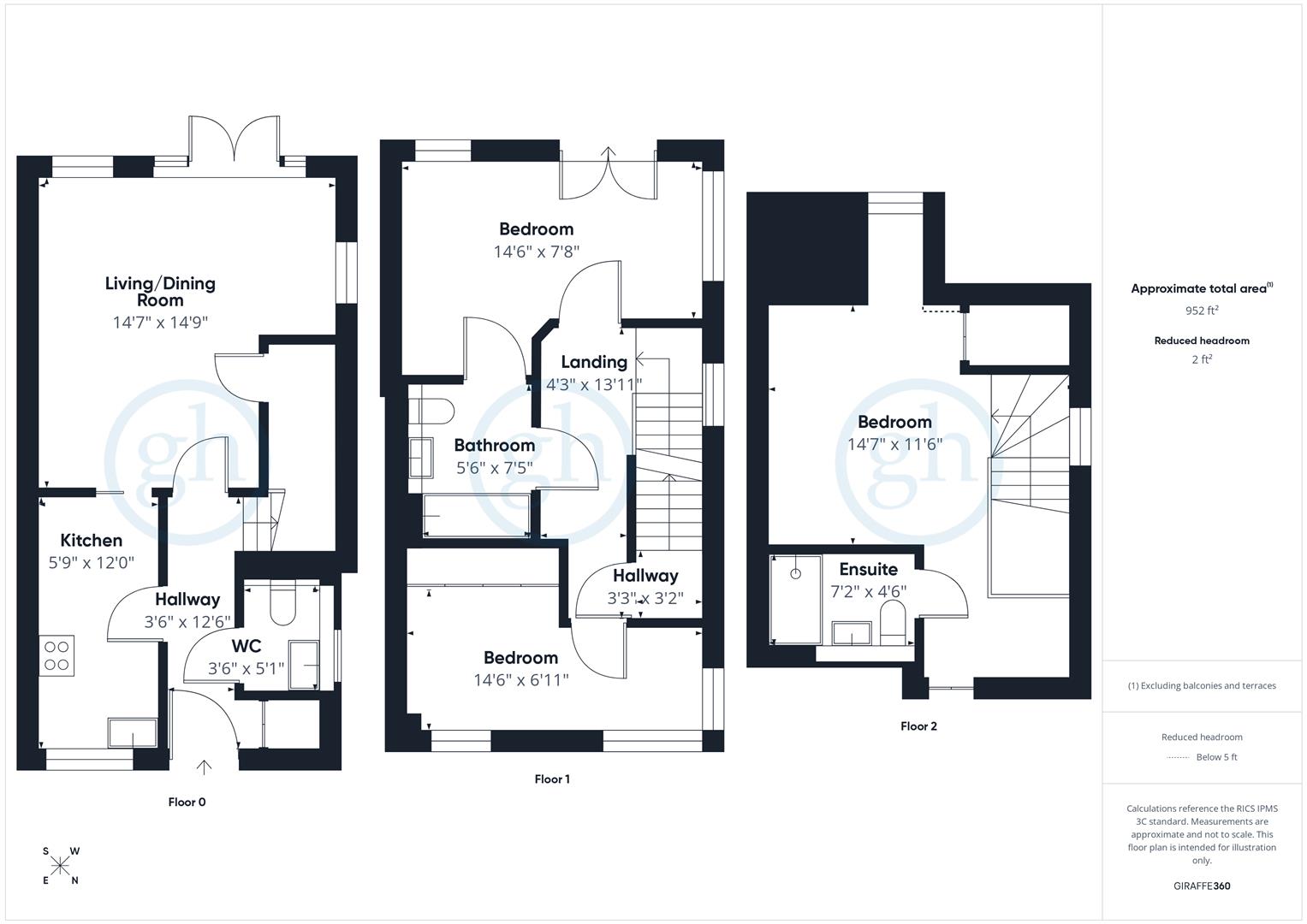 37, Bury Street, Ruislip floorplan