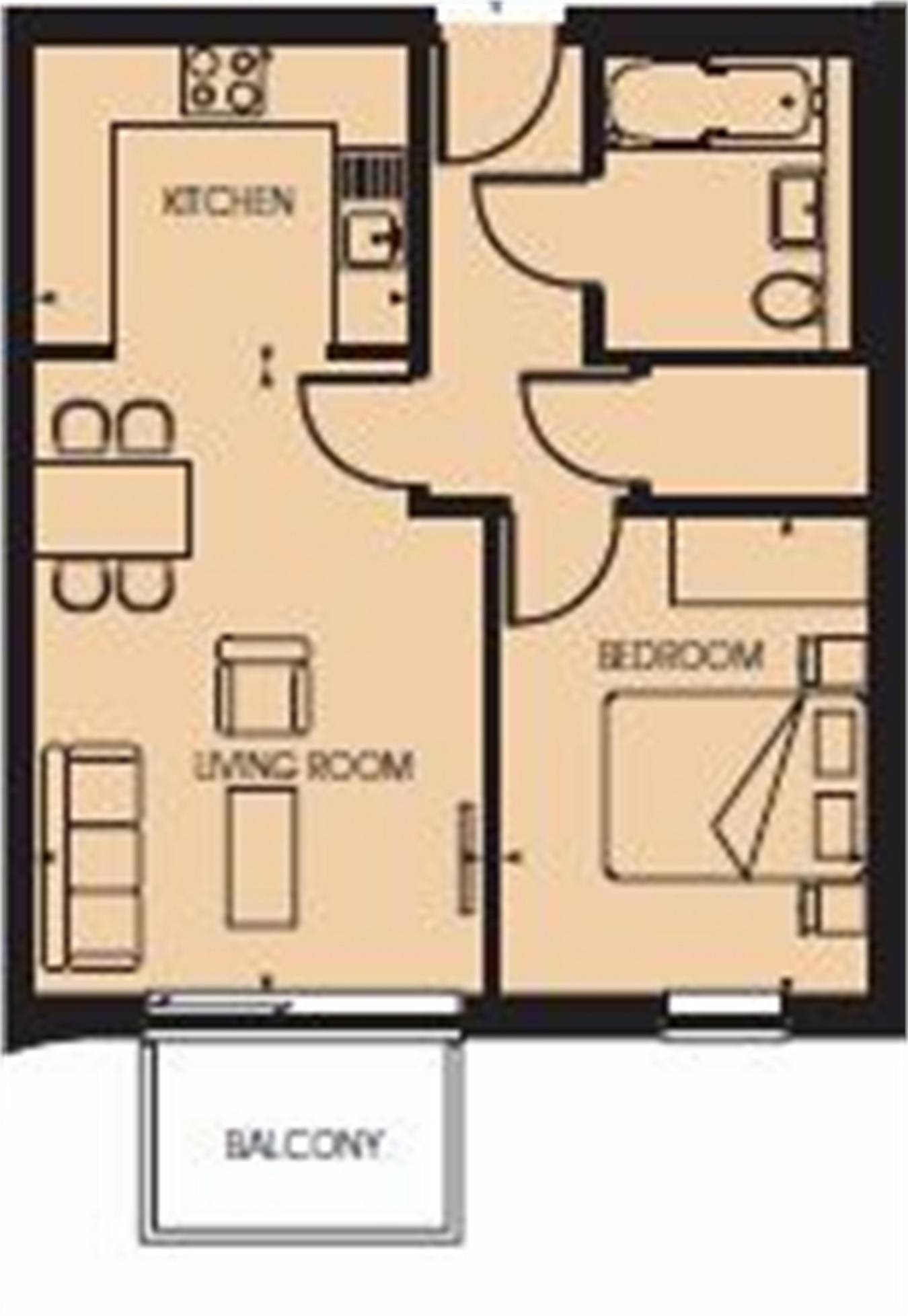 1 Bedrooms Flat to rent in Waterhouse Apartments, Saffron Central Square, Croydon, Surrey CR0