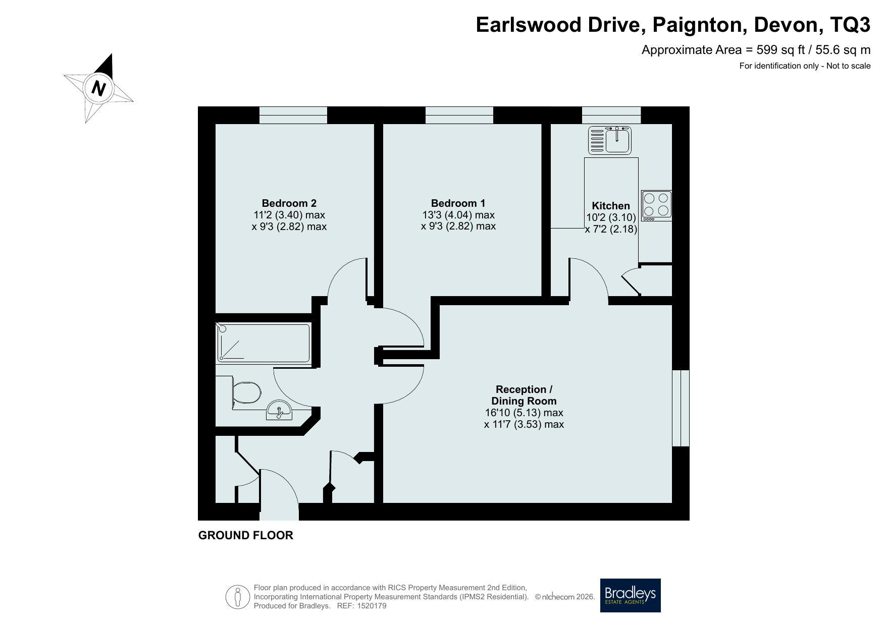 5 Earlswood Drive, Paignton Devon, Devon floorplan