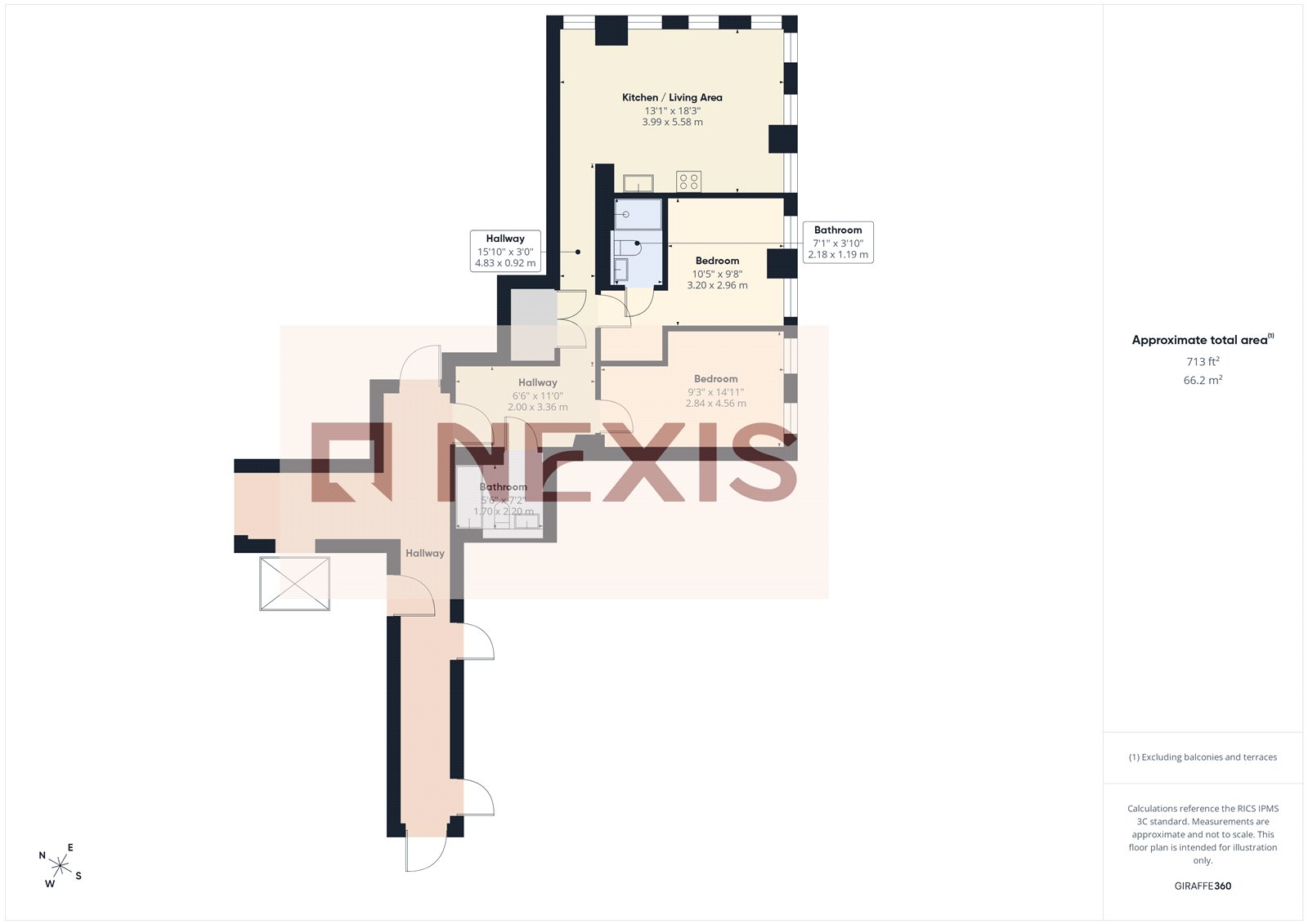 Block A, One Port Street, Manchester floorplan
