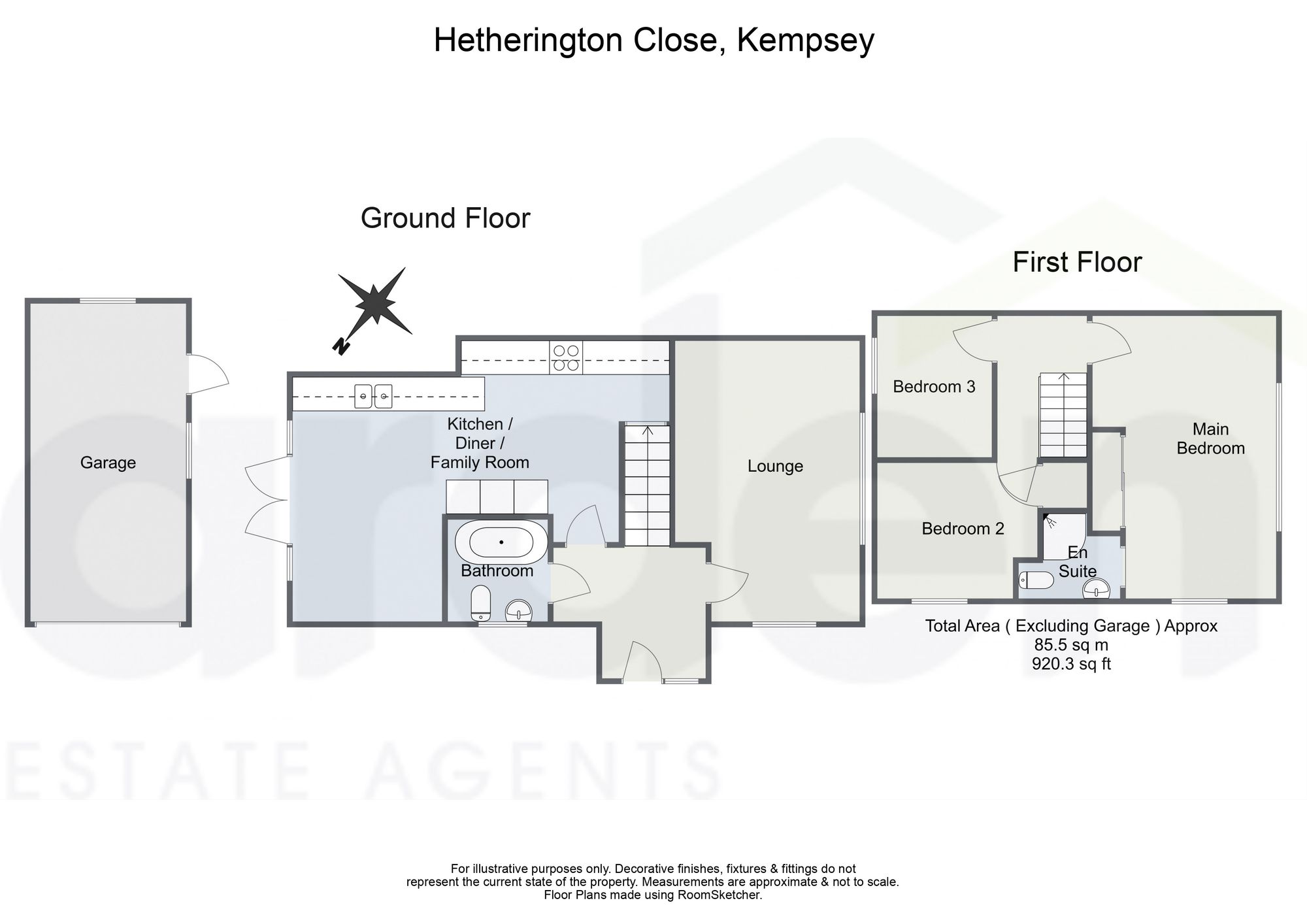 2 Hetherington Close, Worcester floorplan
