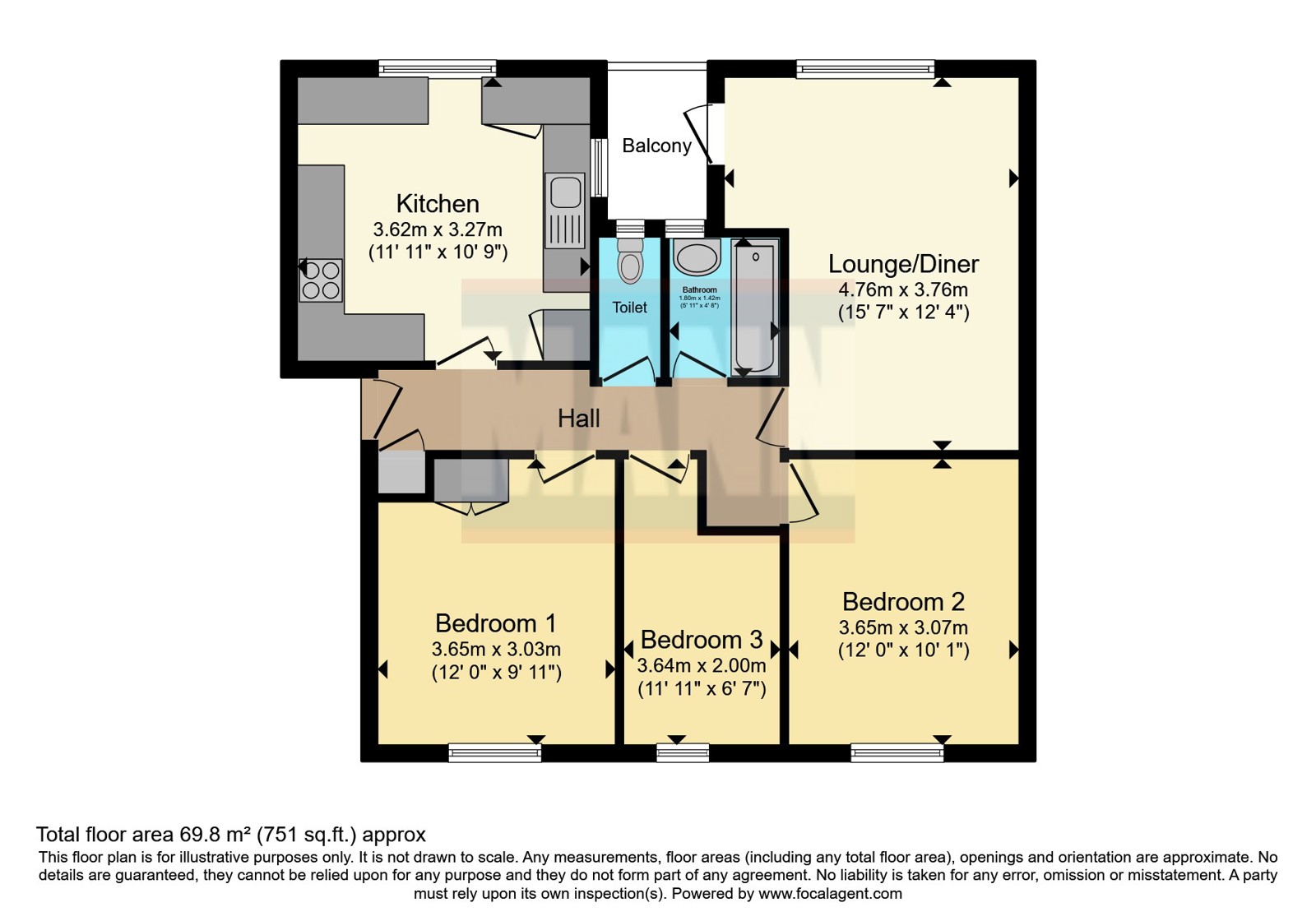 Kingsdale Road, London, SE18 floorplan