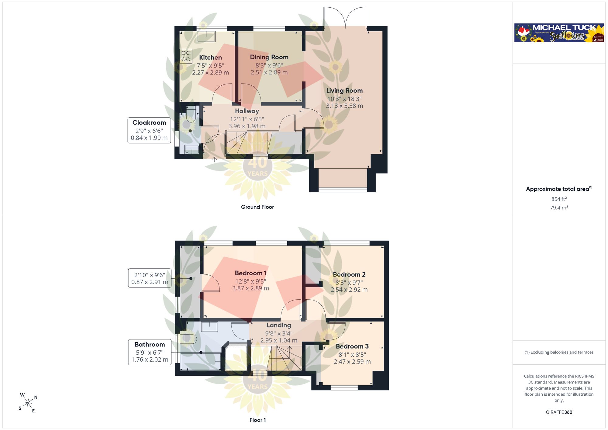 38 Kennett Gardens, Gloucester floorplan