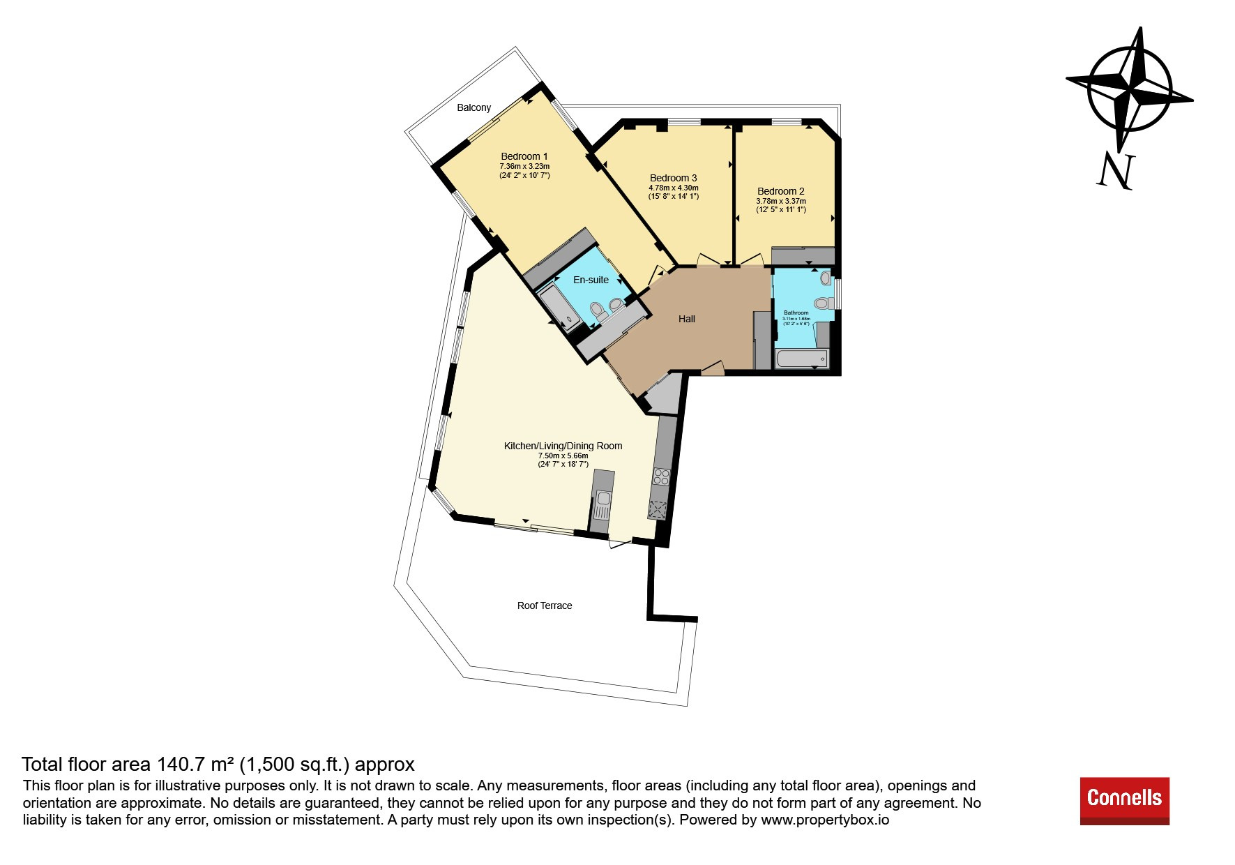 Flat 14, The Barley Building, 12, Copper Street, Dorchester floorplan