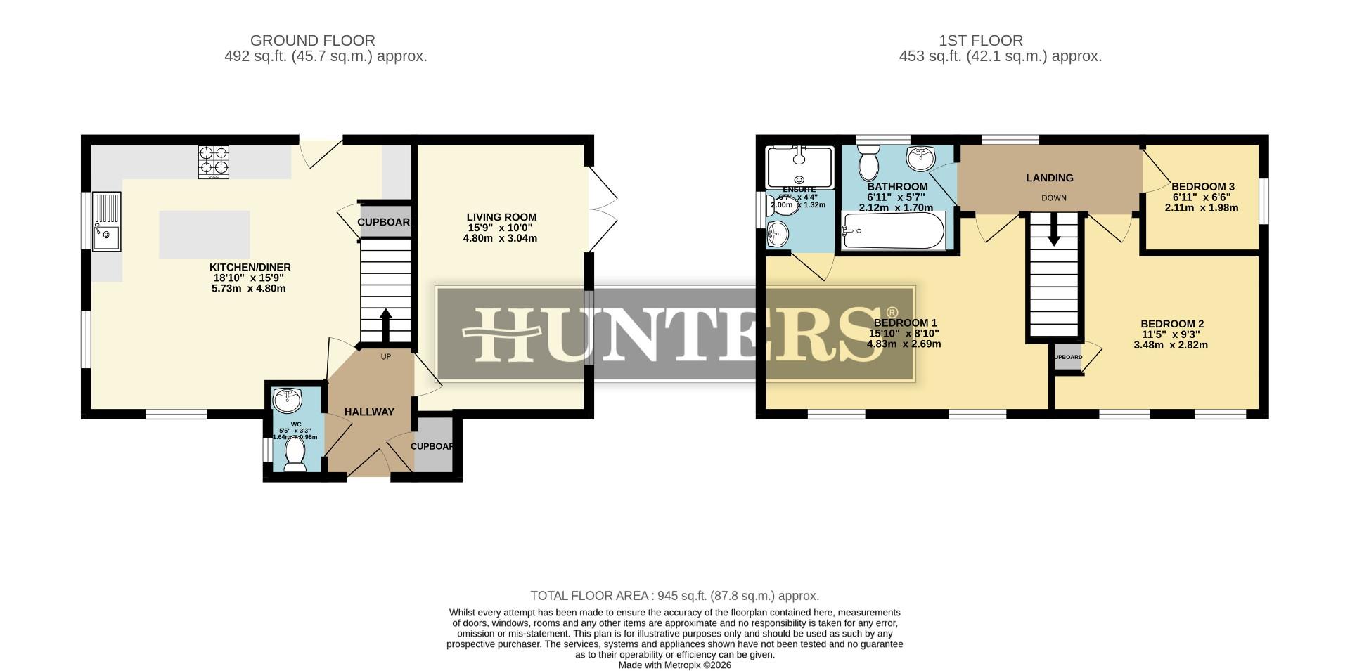 12, Dunlin Drive, Scunthorpe floorplan
