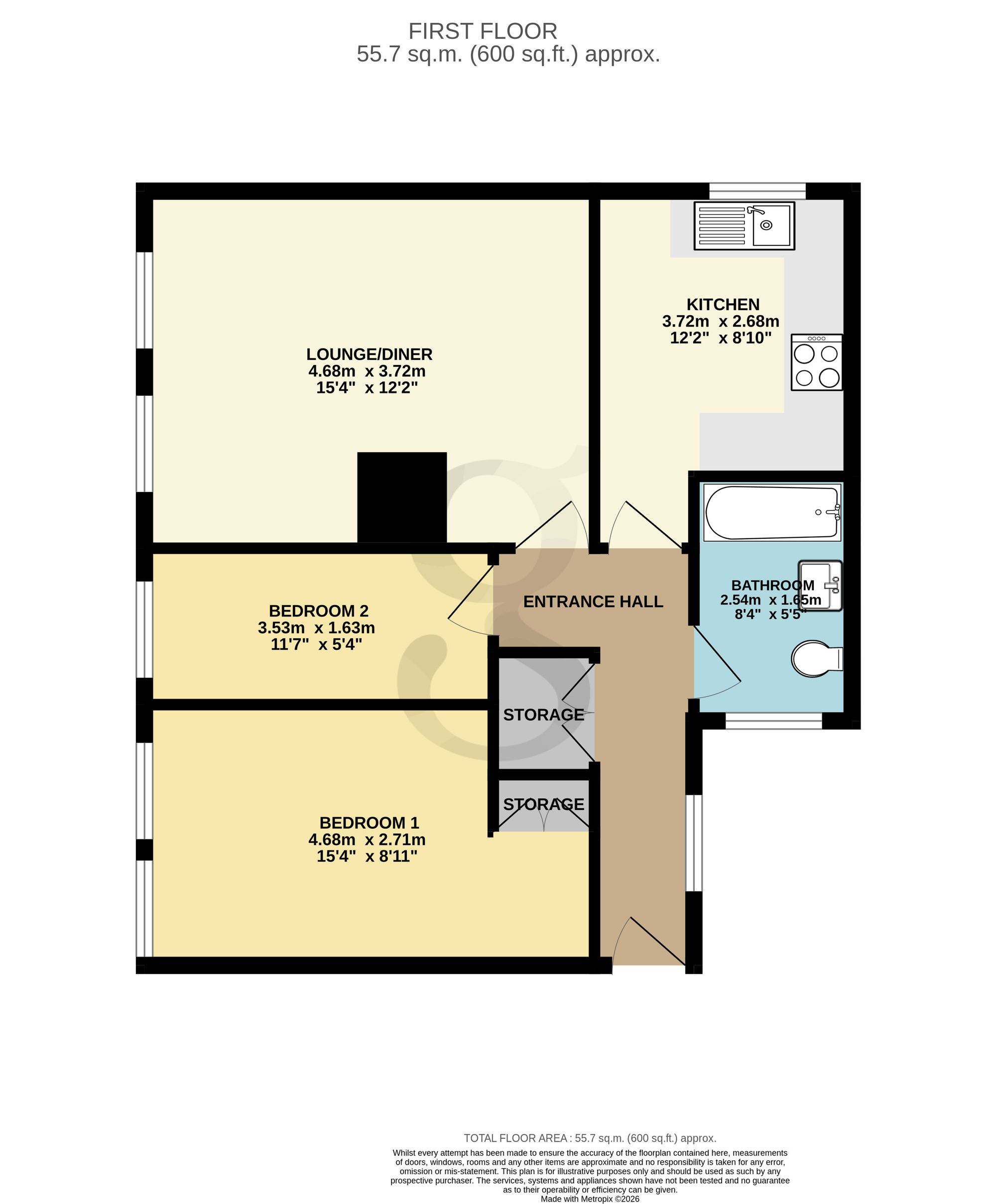 24 La Place Labey La Rue Hilgrove, Jersey floorplan