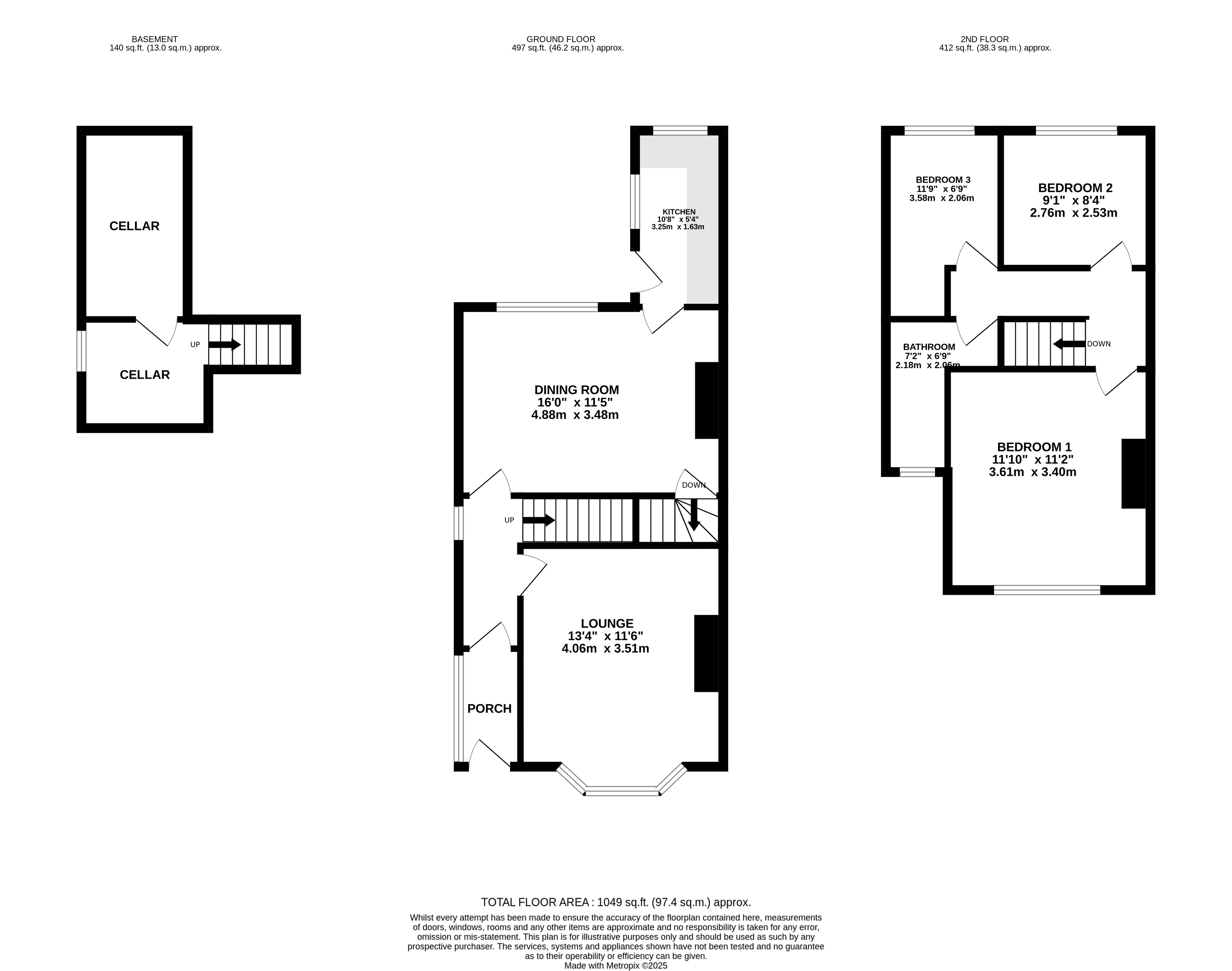 3, Rufford Ridge, Leeds floorplan