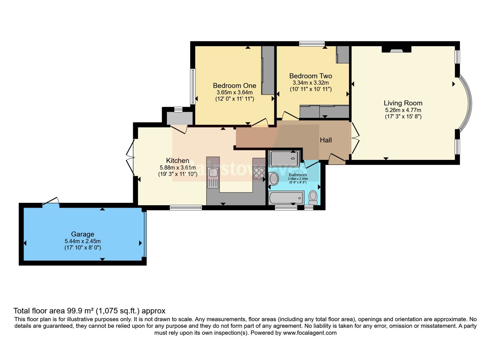 14, Carlton Road, Essex floorplan