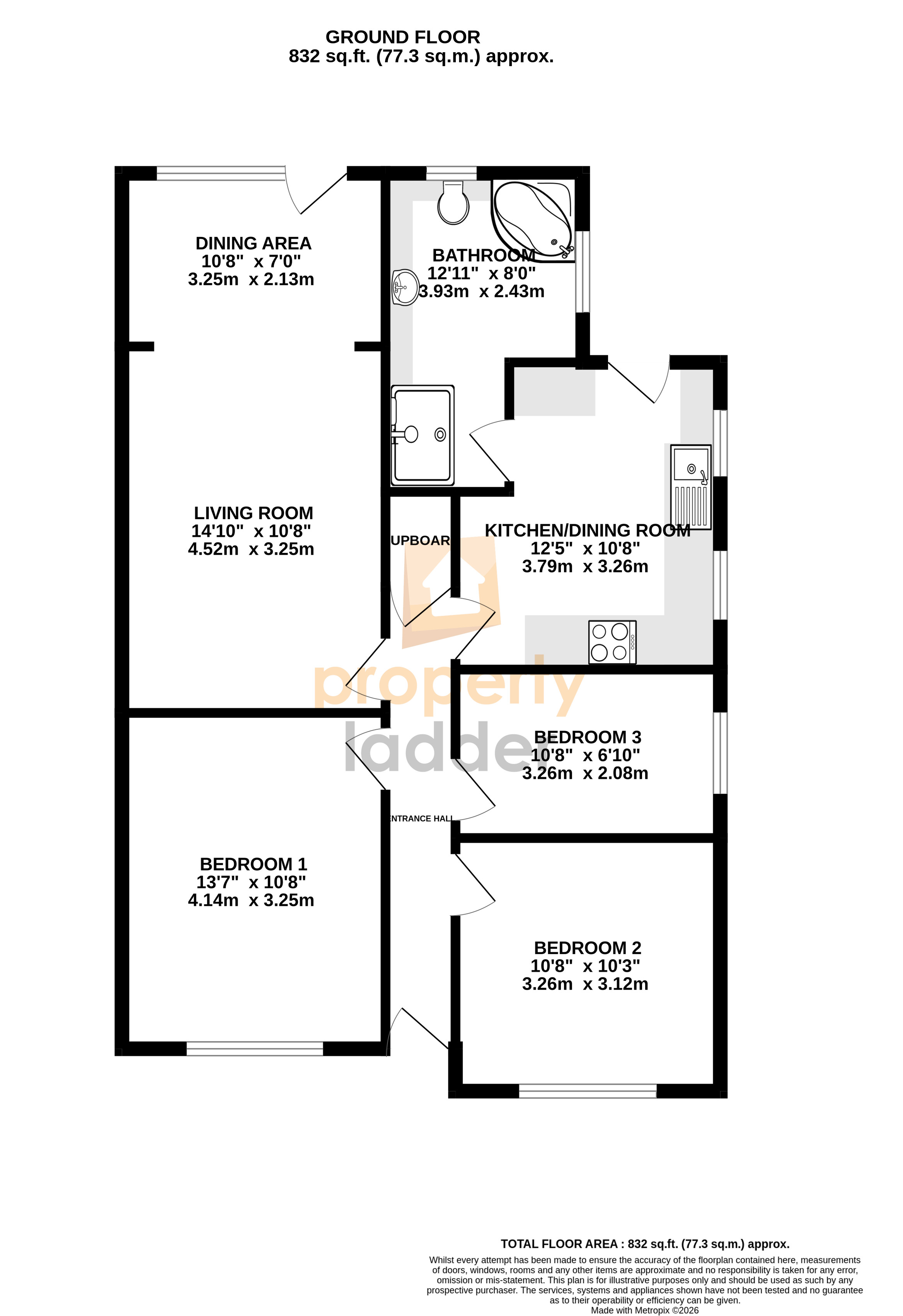 54, Raymond Road, Norwich floorplan
