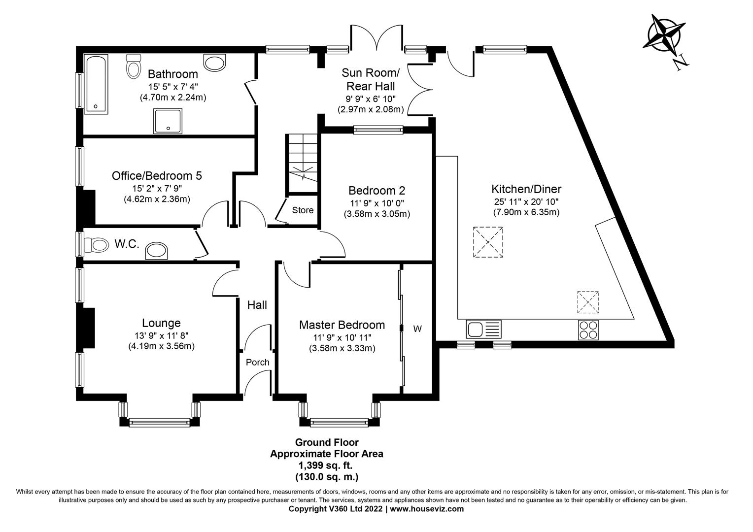 Warren Avenue, Knottingley WF11, 4 bedroom detached bungalow for sale