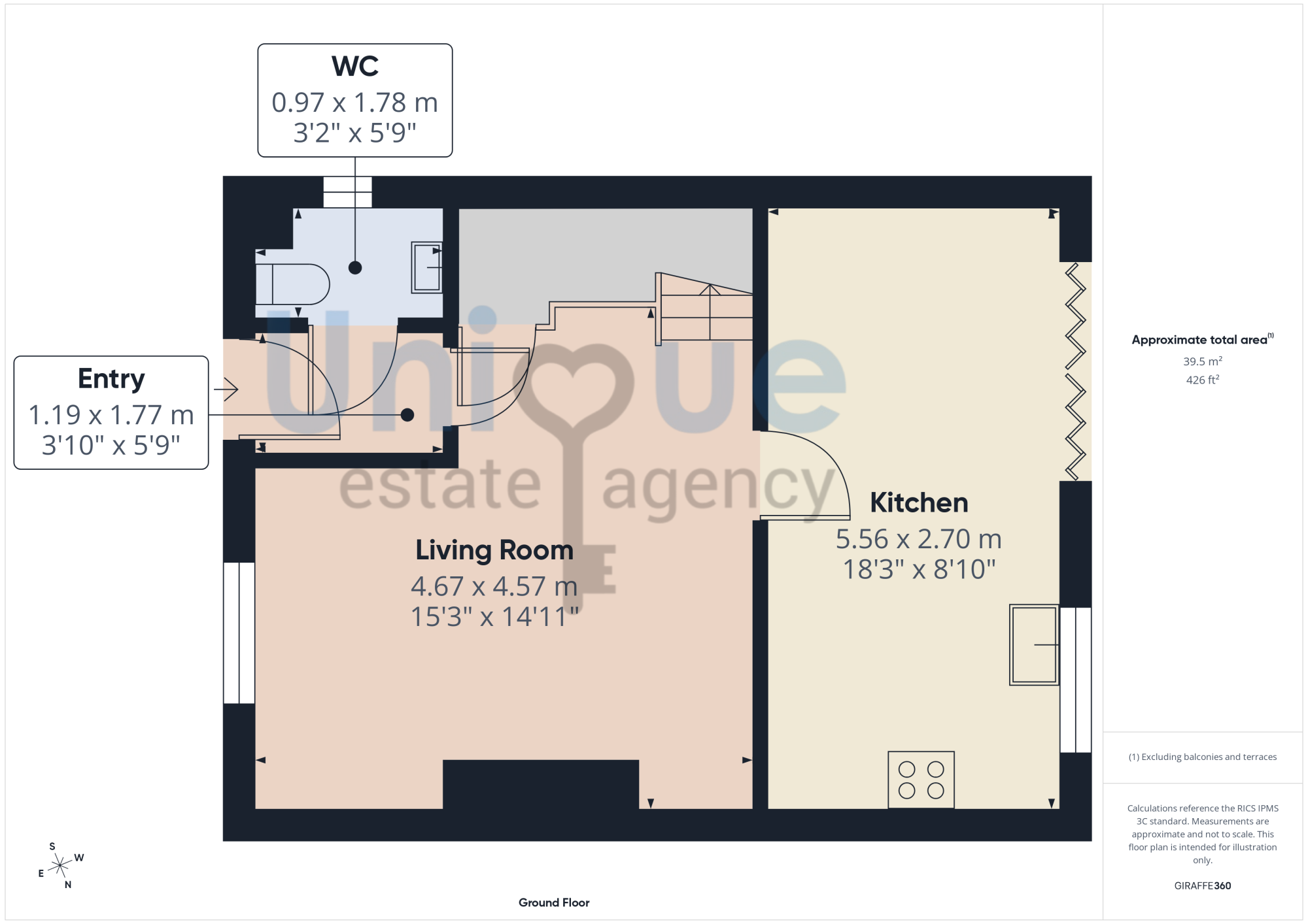 6, The Rowans, Greenhalgh floorplan