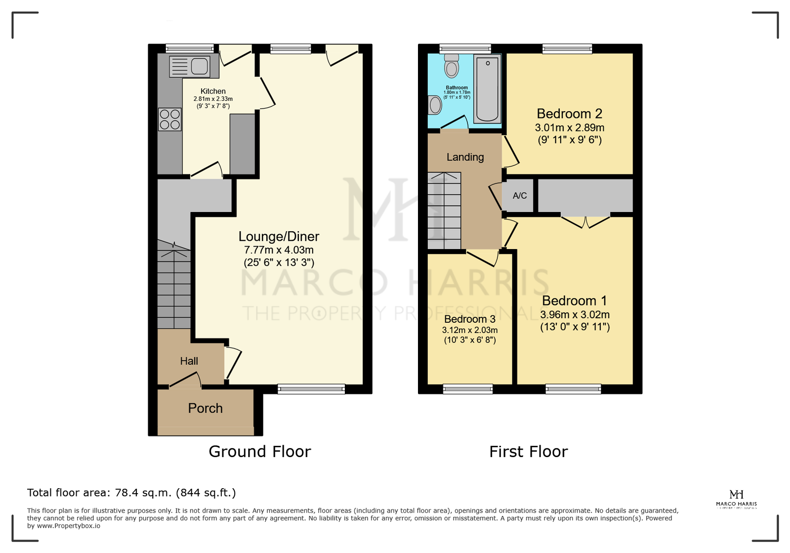 26, Elizabeth Gardens, Southampton floorplan