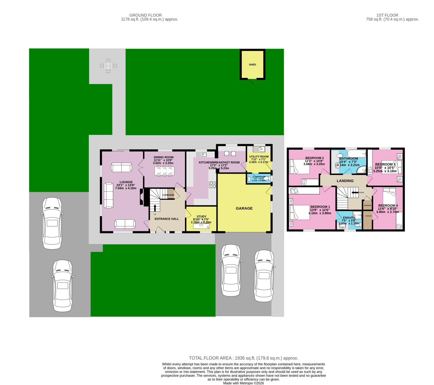 93, Thearne Lane, Beverley floorplan