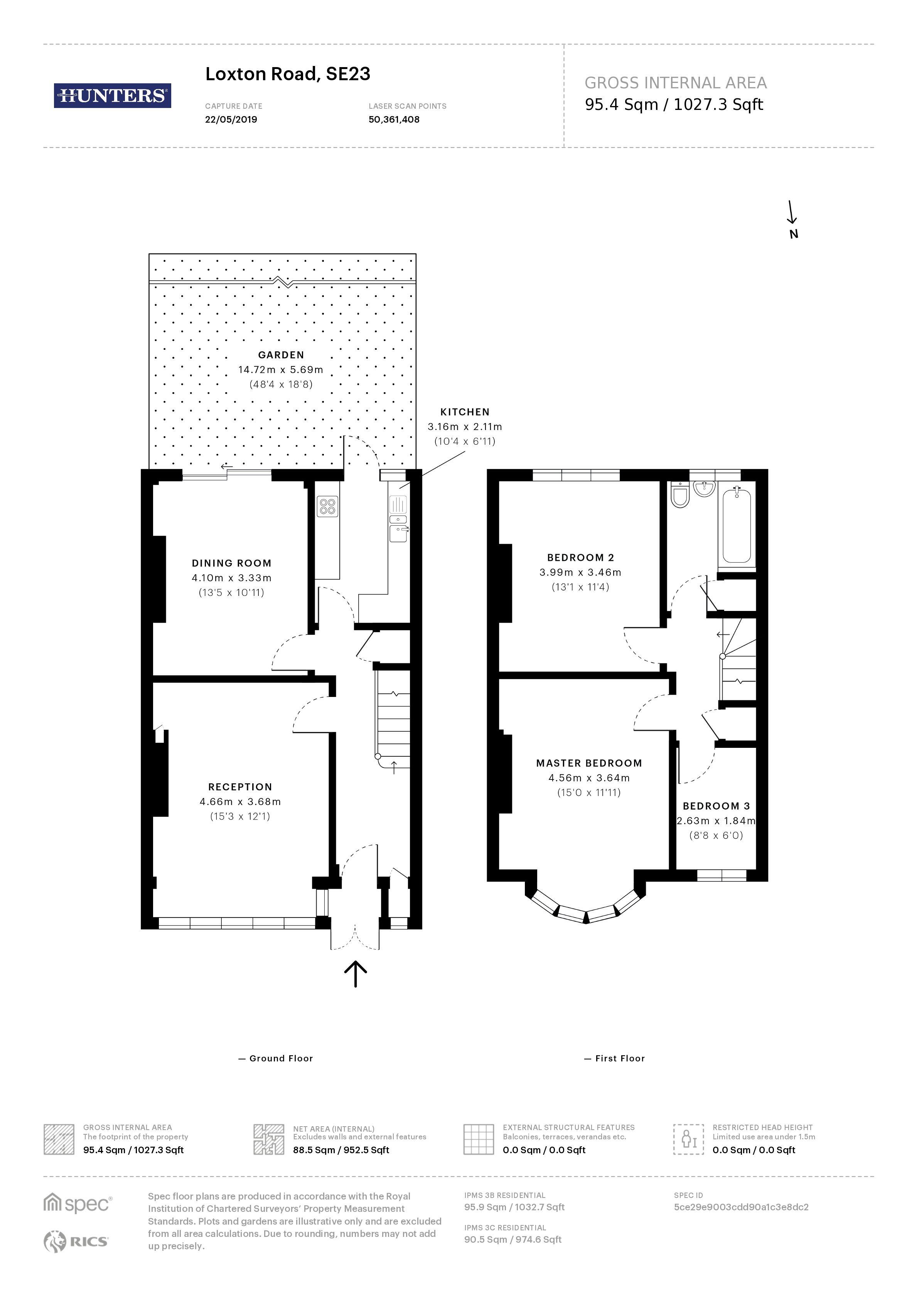 3 Bedrooms Terraced house for sale in Loxton Road, London SE23