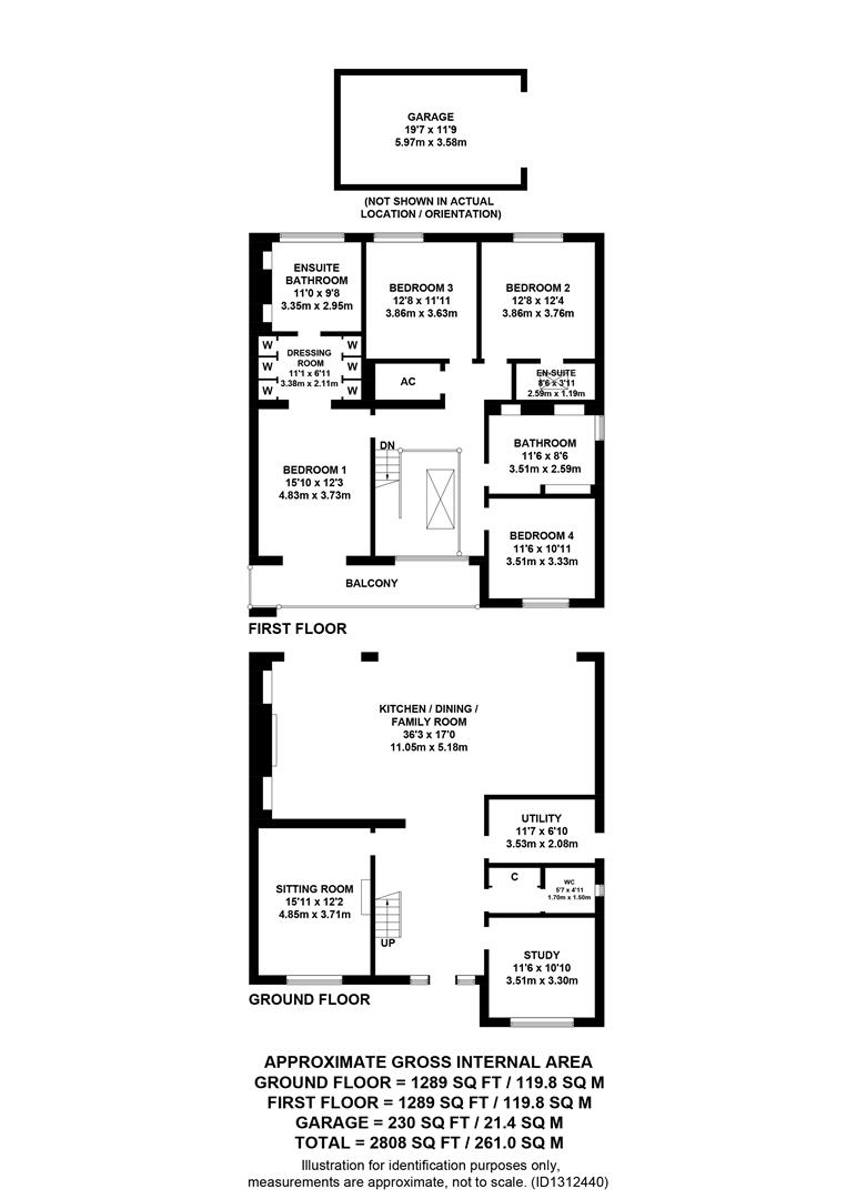 Elmwood, Hill View Road, Michelmersh floorplan