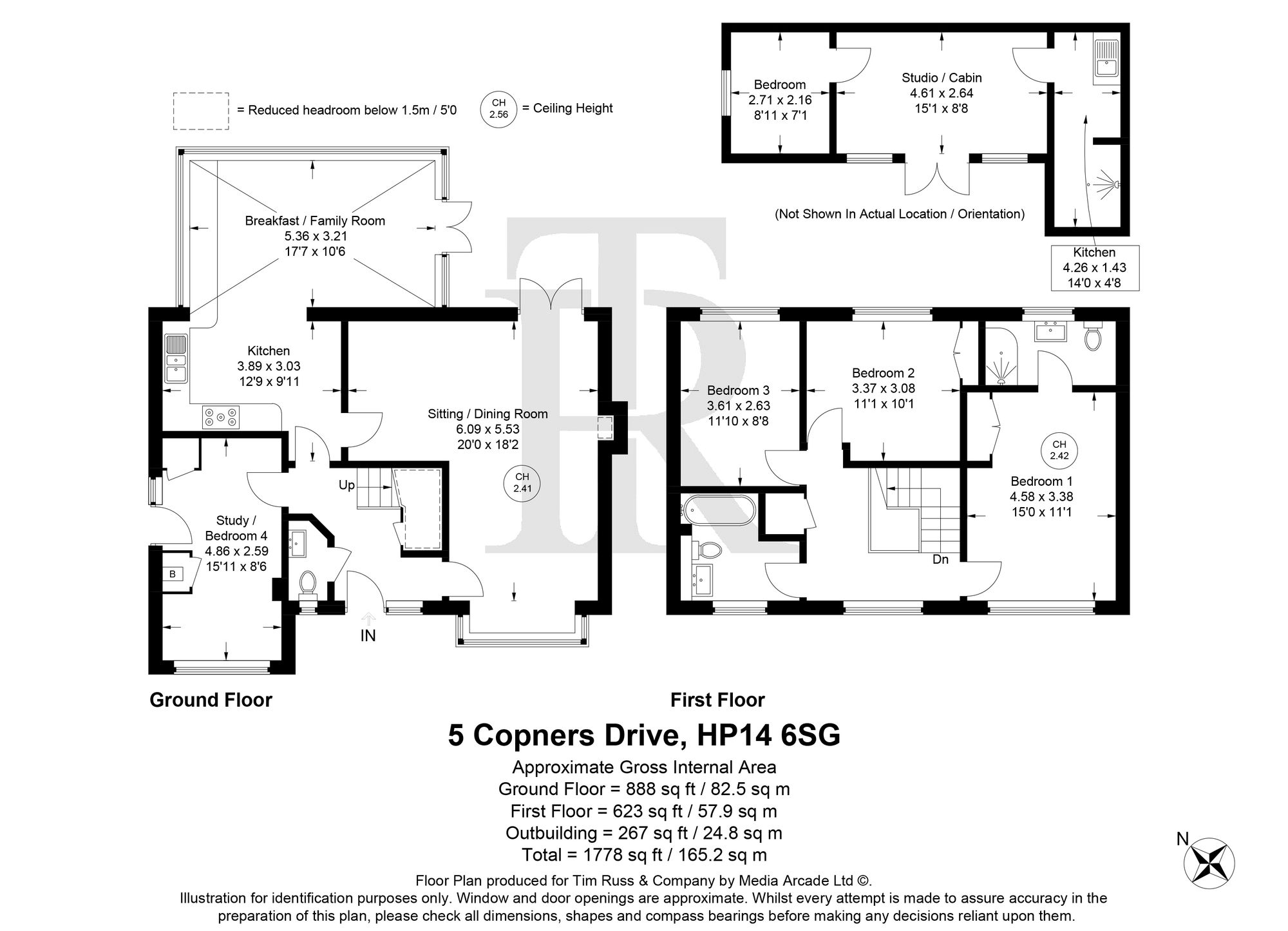 5 Copners Drive, High Wycombe floorplan
