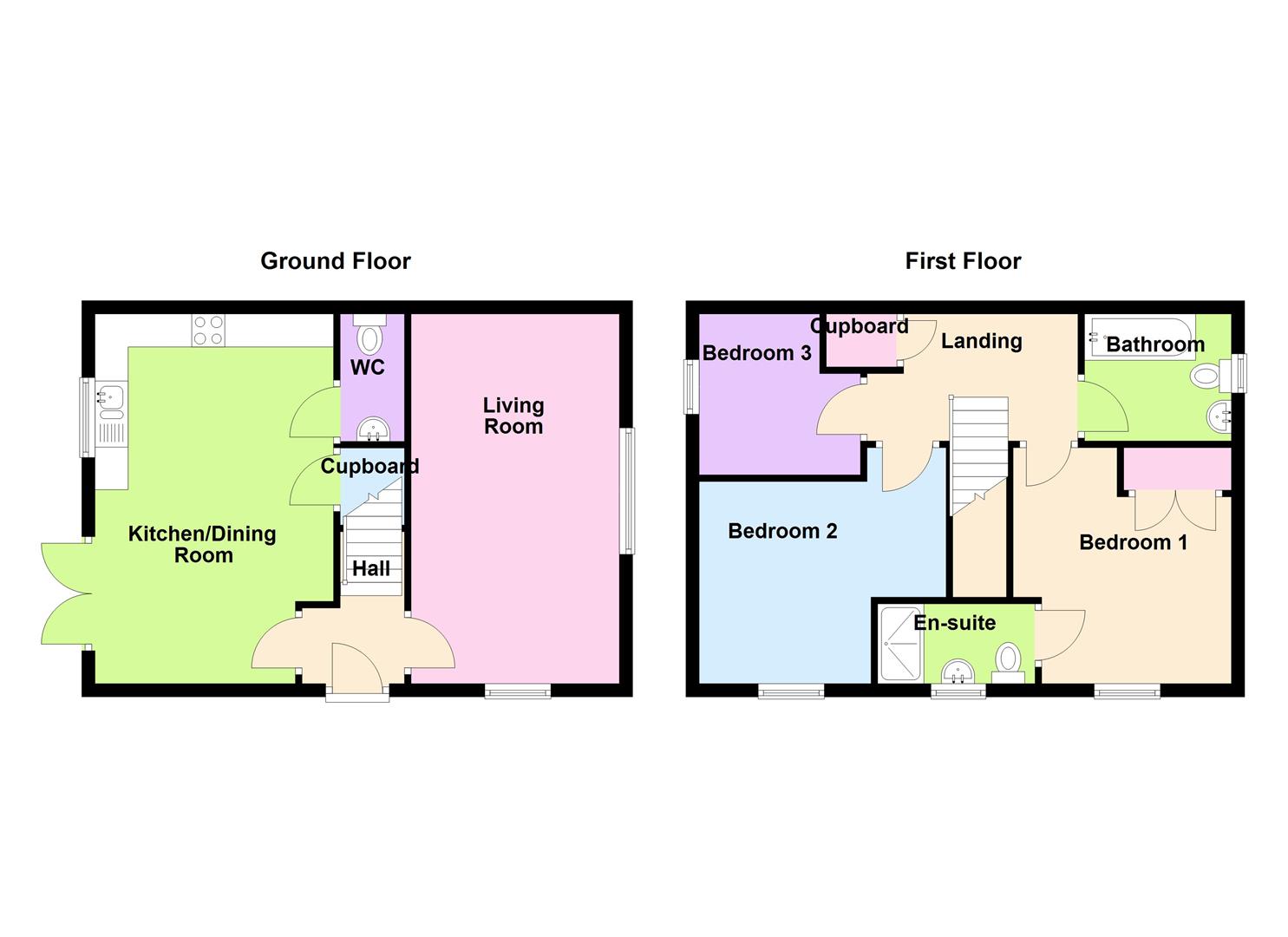 8, Wing Mews, Peterborough floorplan