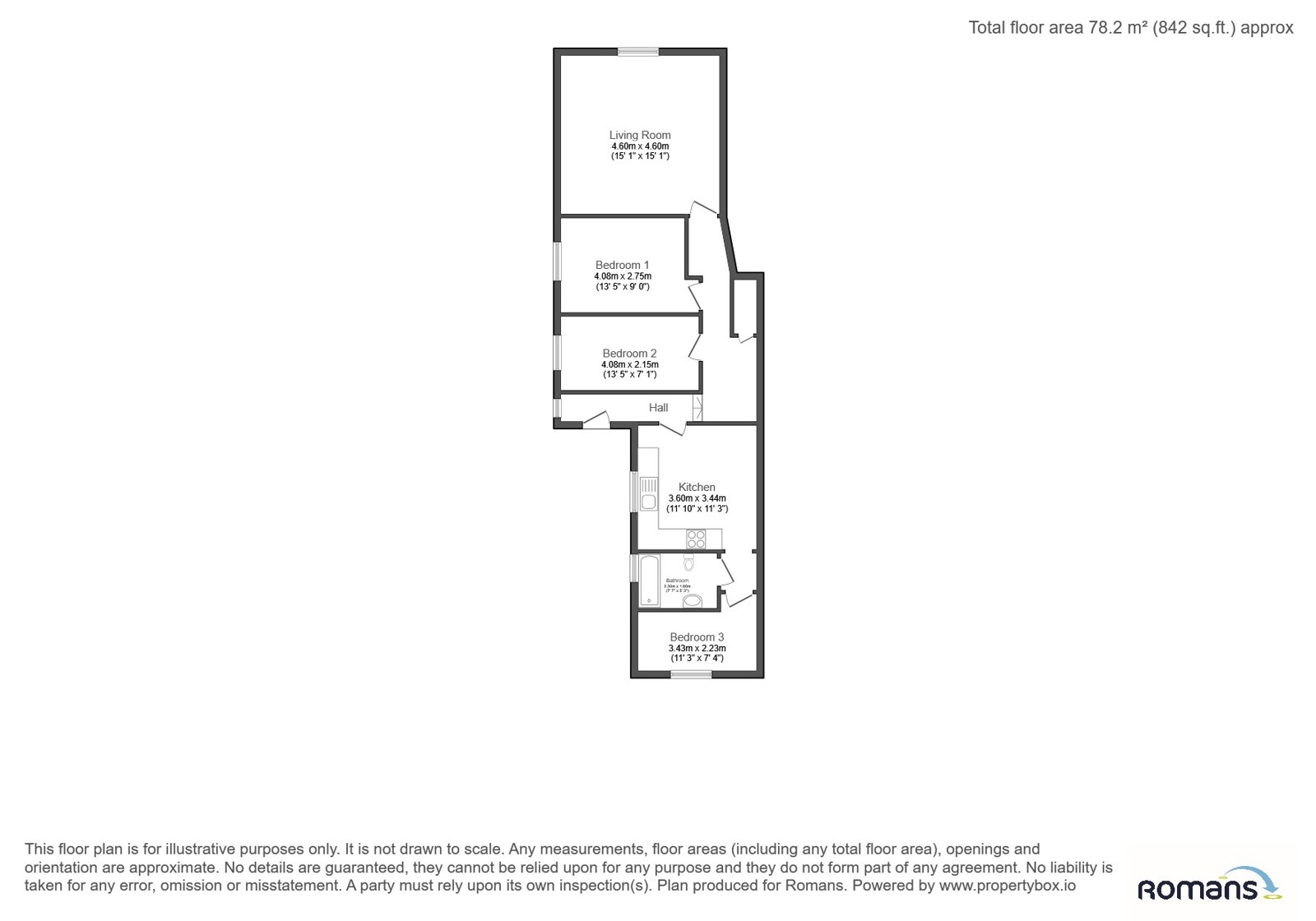 14A, Curtis Street, Swindon floorplan
