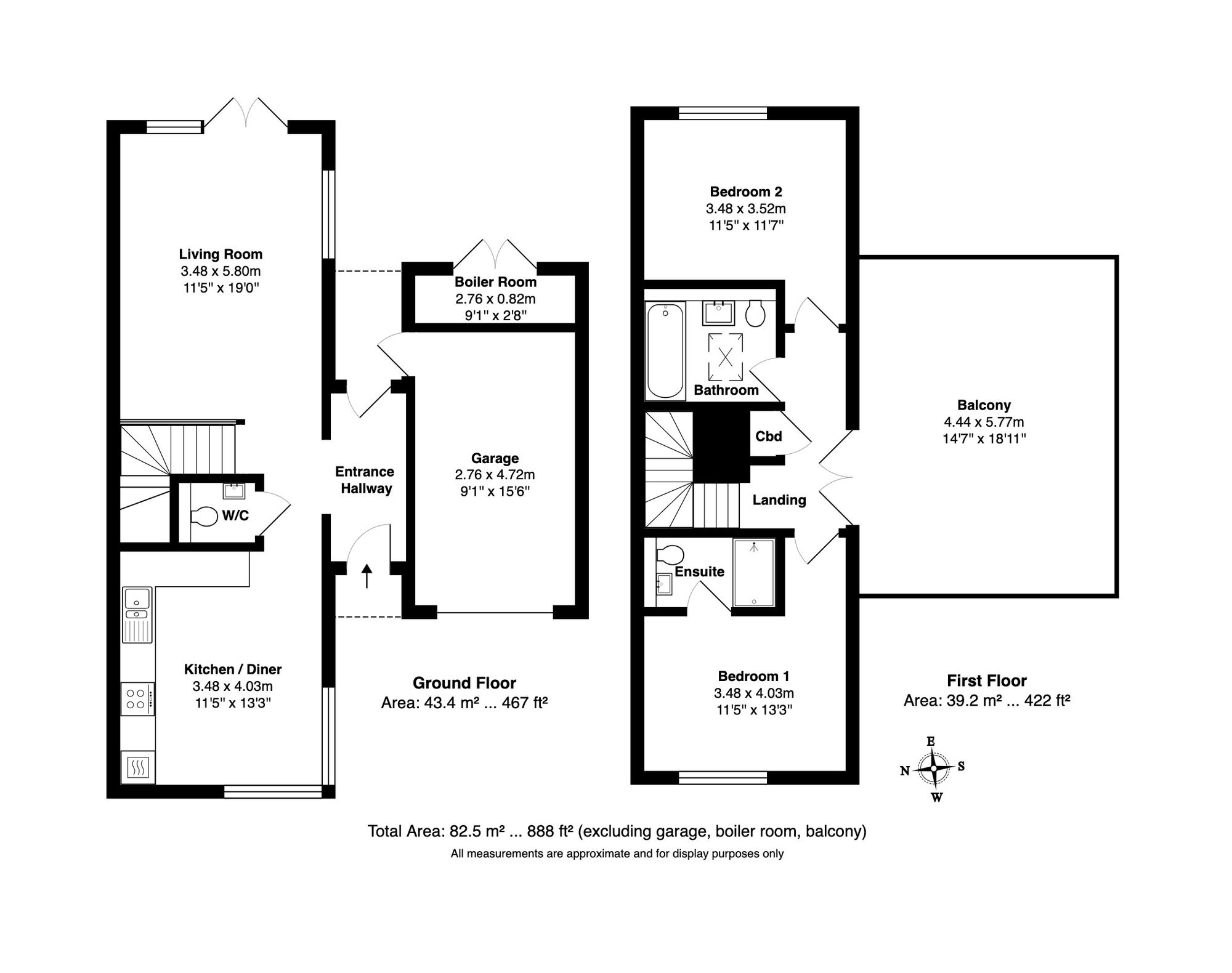 35 Fewston Drive, Harrogate floorplan