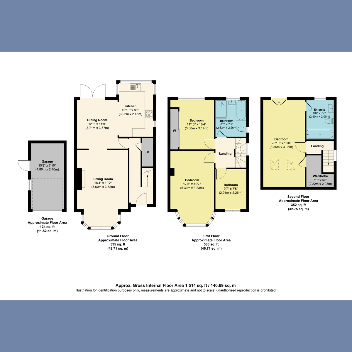23, The Fairway, Pudsey floorplan