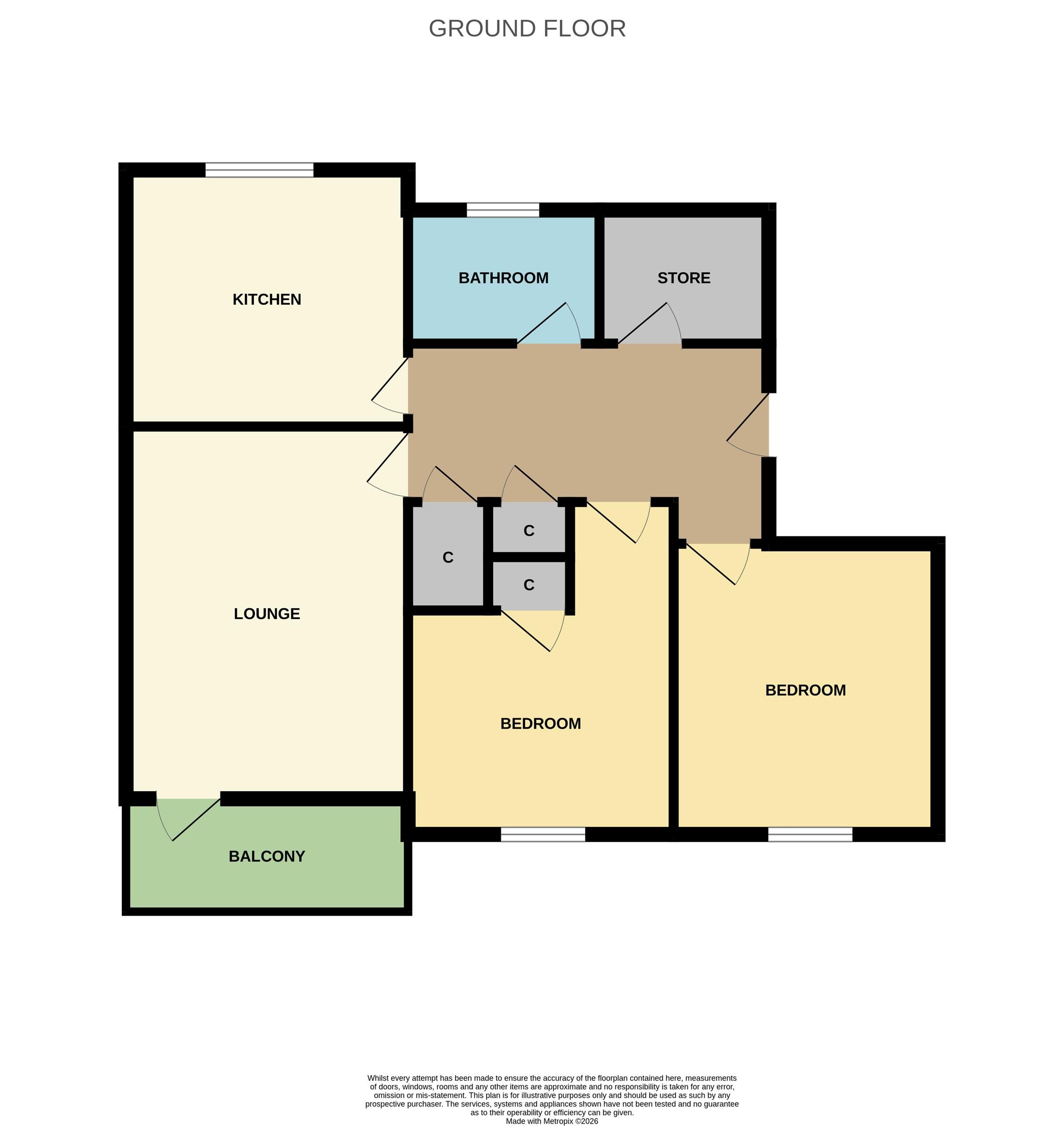 9, Rosevale Street, Dumfries floorplan