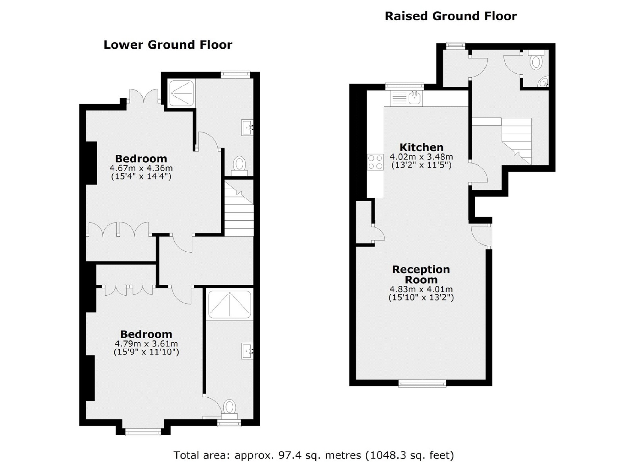 Flat 1, 18, Cambrian Road, Richmond floorplan